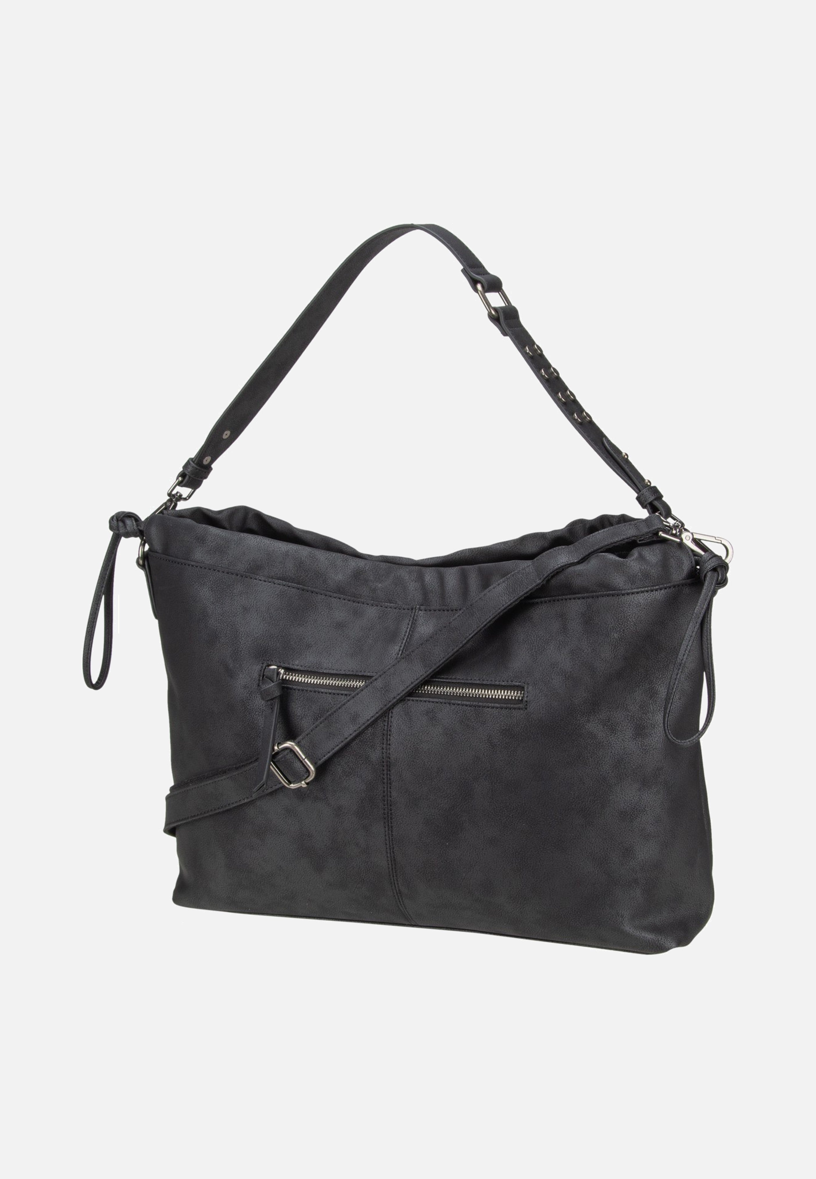 Fredsbruder - Rebel At Heart Squeezy Black - Hobo Bag | Women-Image