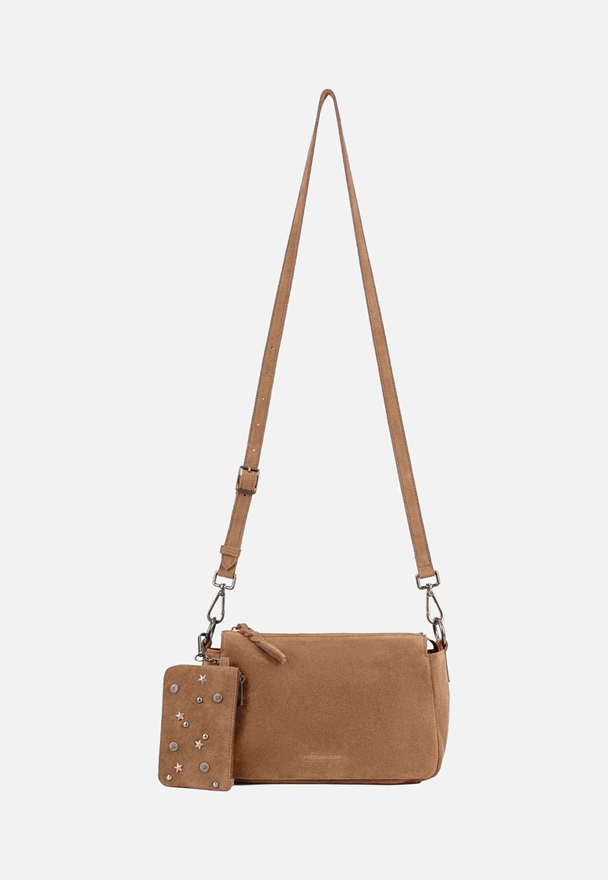Fredsbruder Studs & Calm Crossbag Dark Sand Crossbody Bag