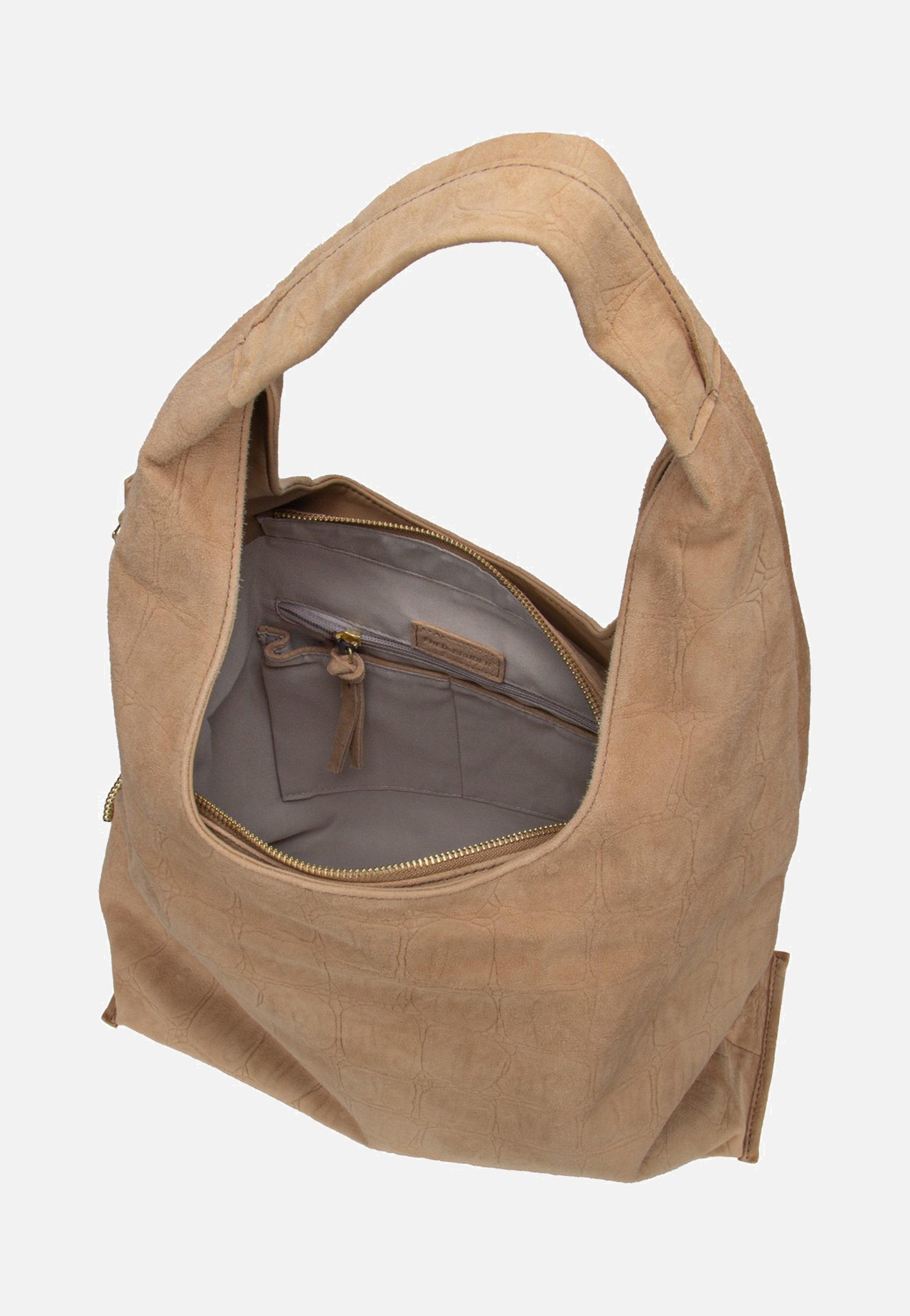 Fredsbruder - Velvet Wild Hobo Camel - Hobo Bag | Women-Image