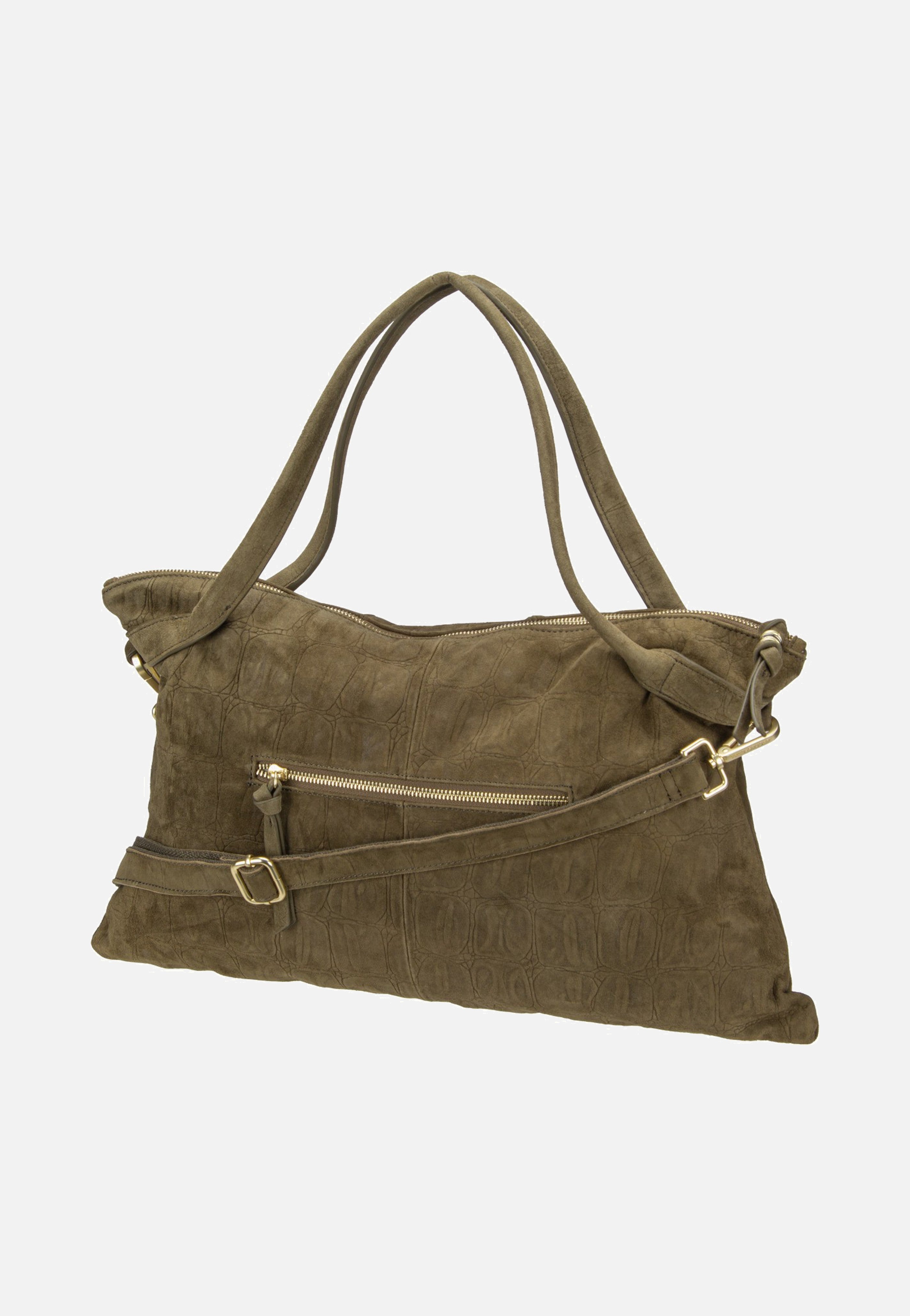 Fredsbruder Velvet Wild Khaki Schultertasche