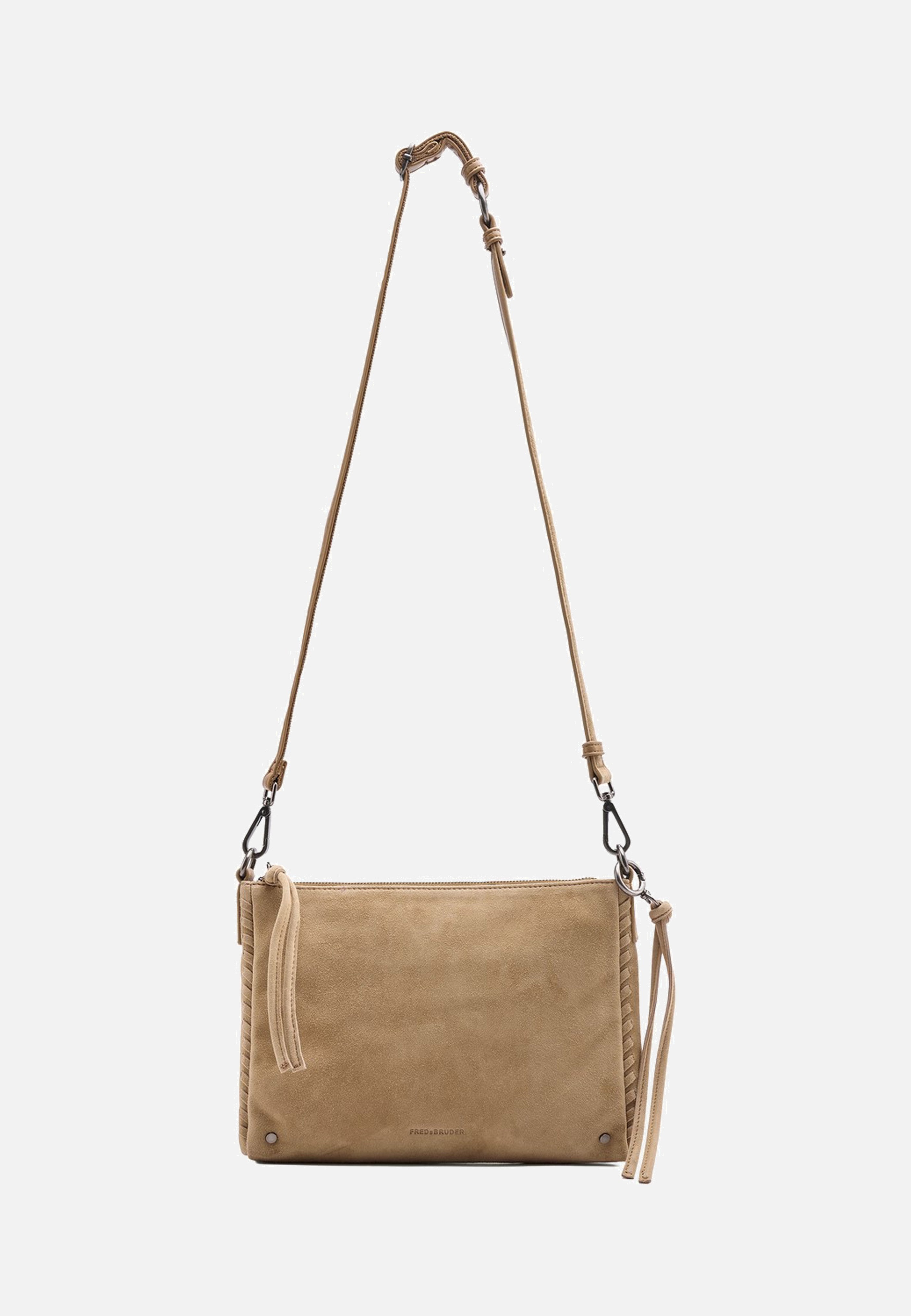 Fredsbruder Whipstitch Soul Crossbag Dark Sand Umhängetasche