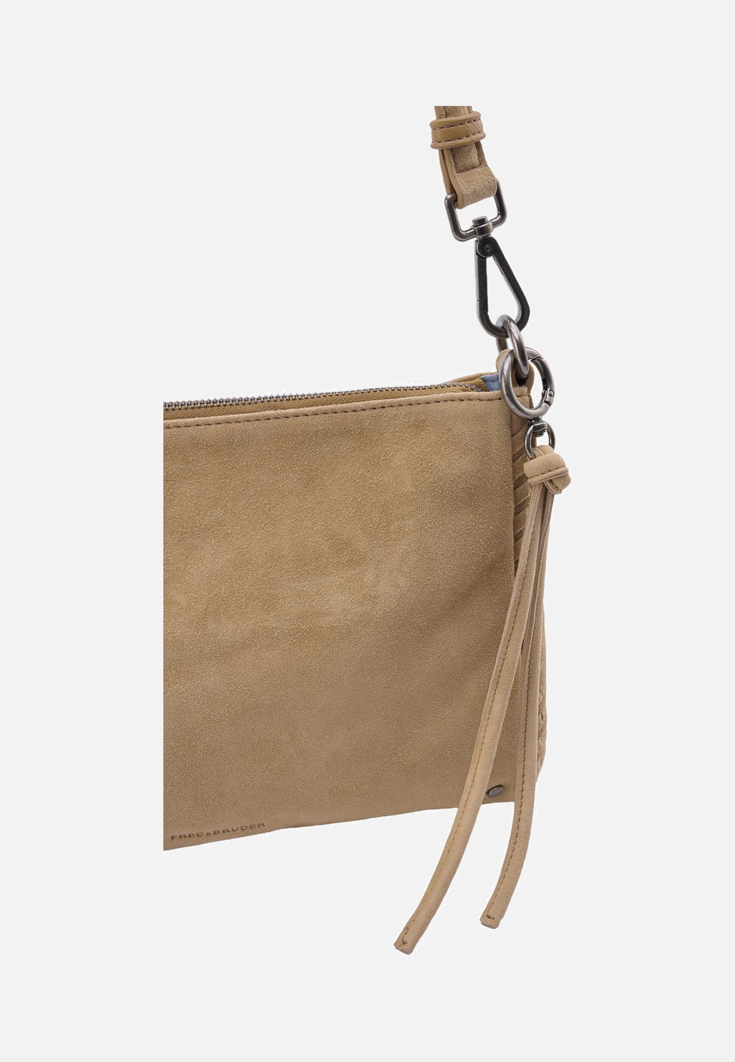 Fredsbruder Whipstitch Soul Crossbag Dark Sand Umhängetasche