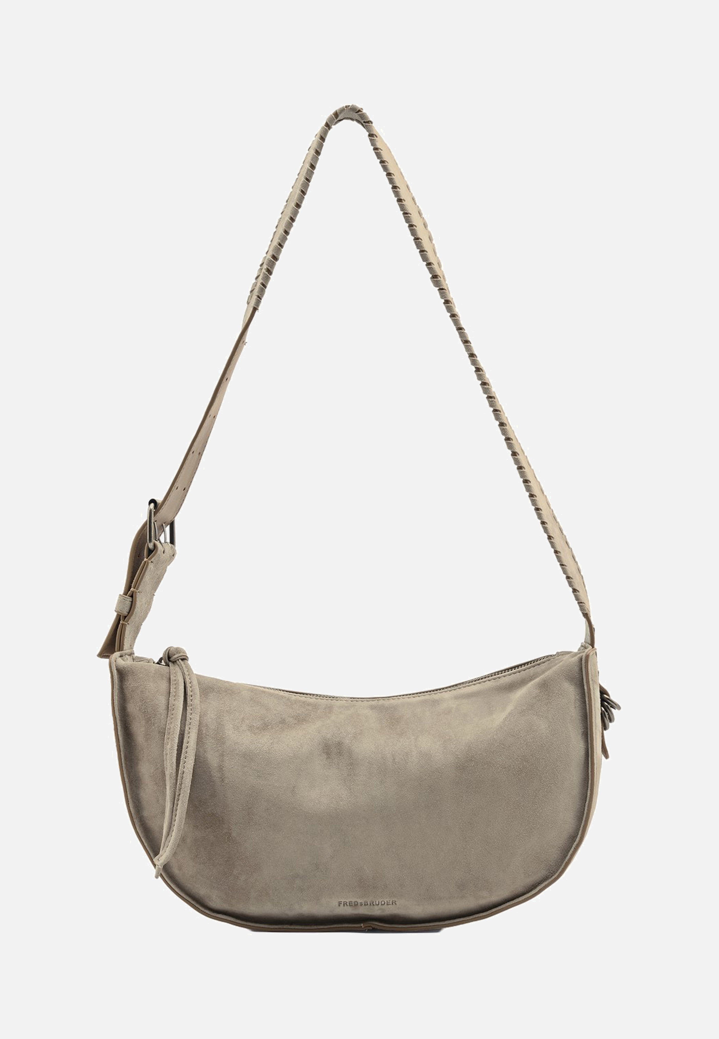 Fredsbruder - Whipstitch Soul Hobo Taupe - Hobo Bag | Women-Image