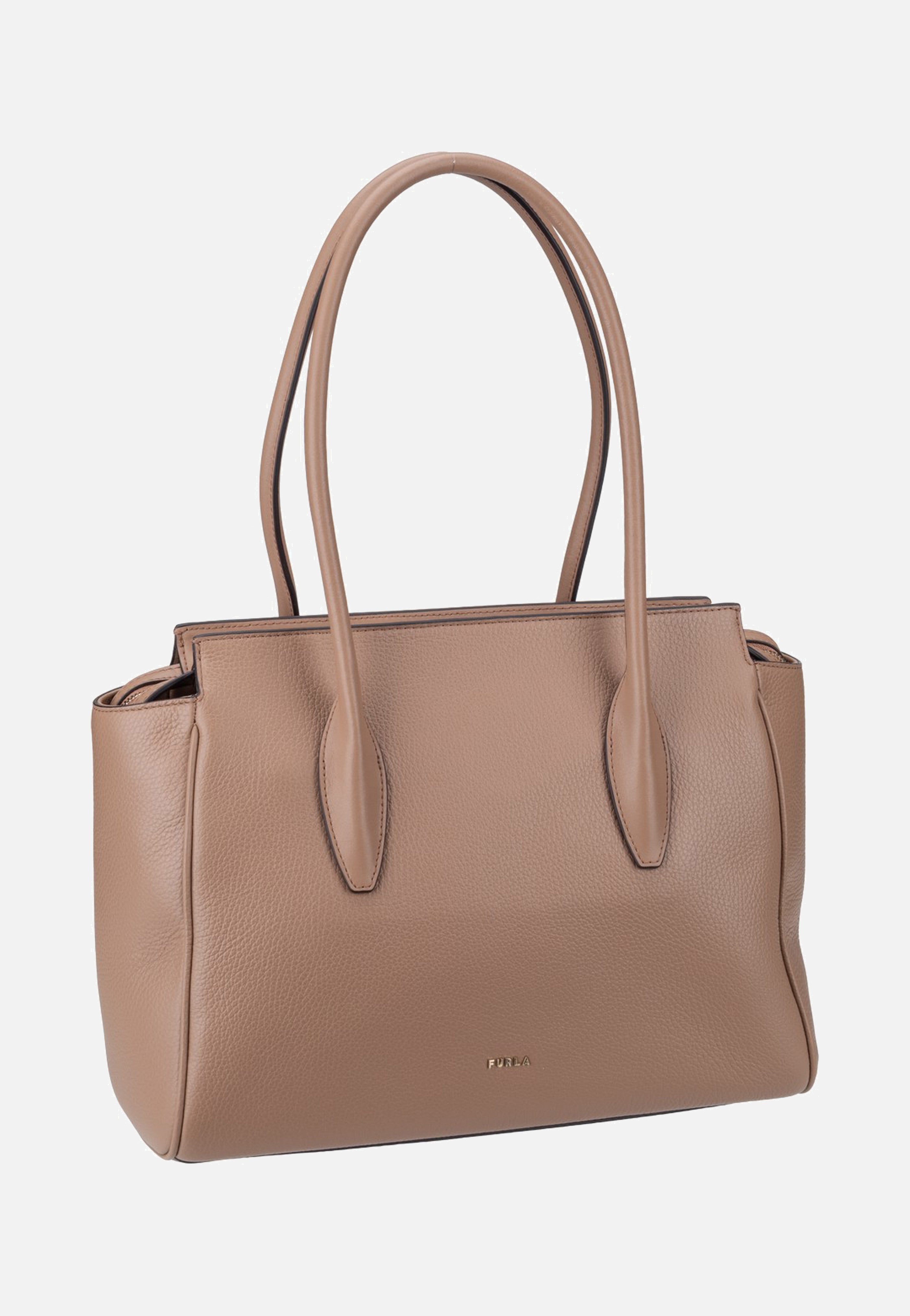 Furla Ambra L Tote 31 Toffee Tote Bag