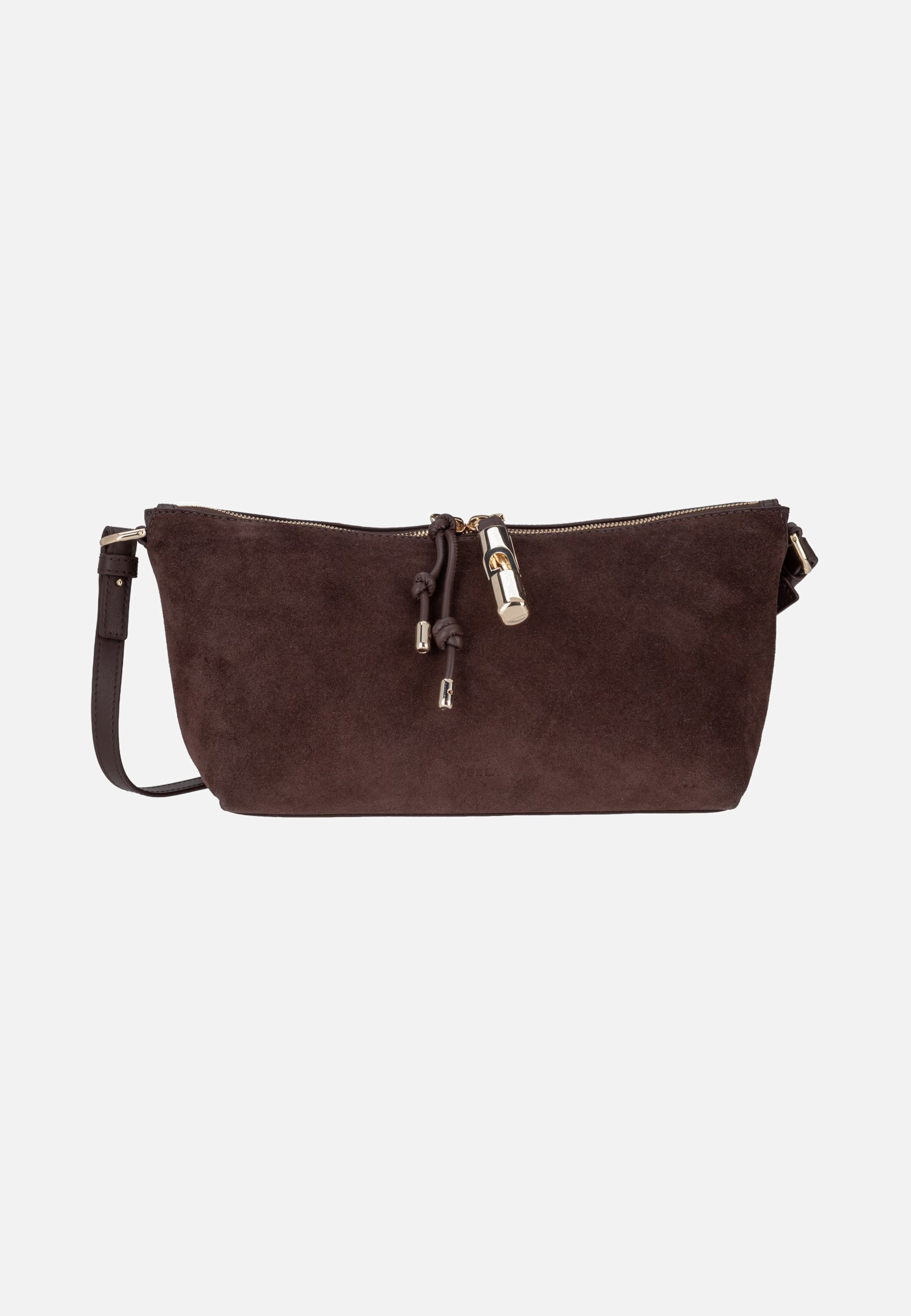 Furla Debby Mini Shoulder Bag Toni Espresso Crossbody Bag