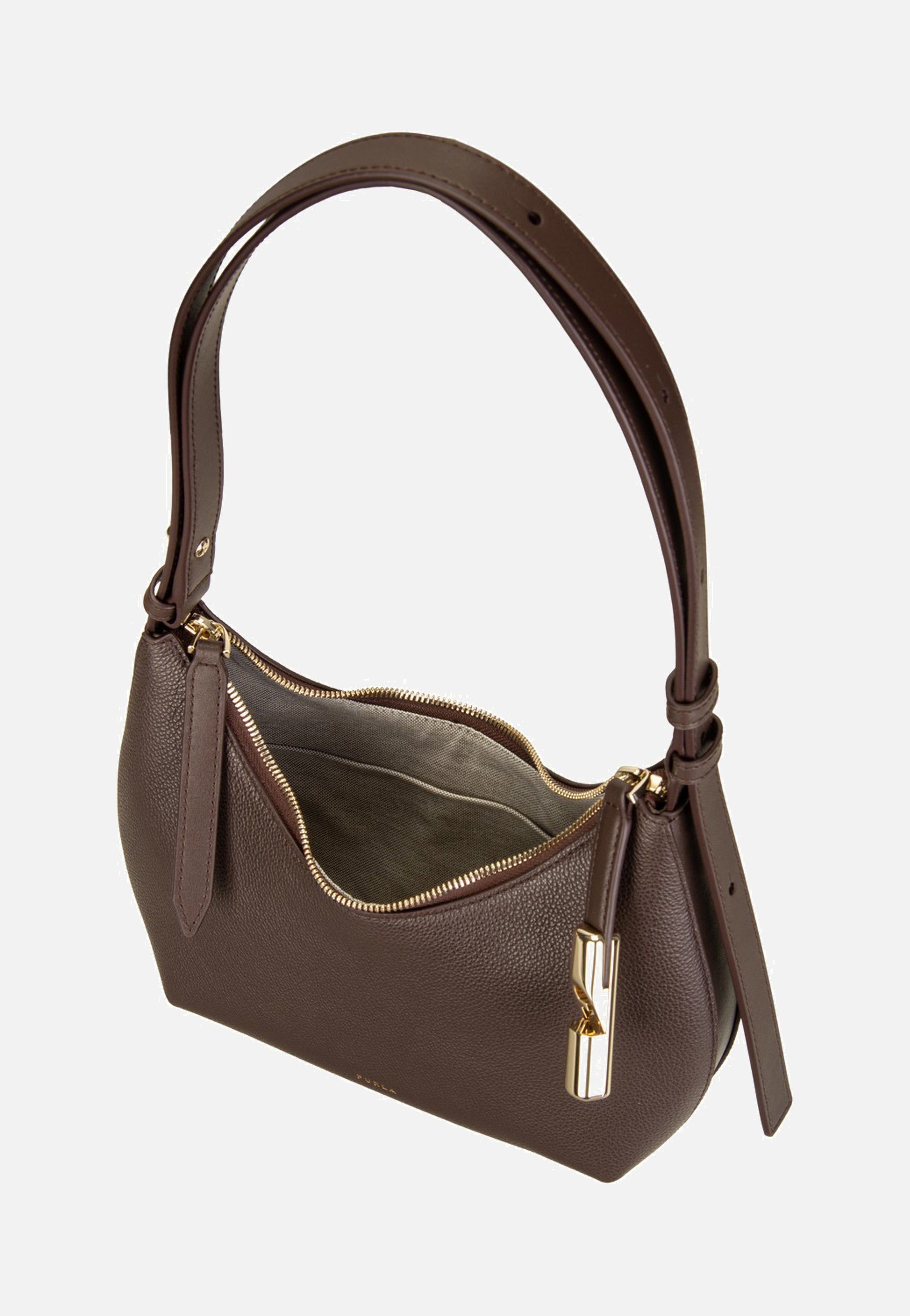 Furla Goccia S Shoulder Bag Cioccolato Shoulder Bag