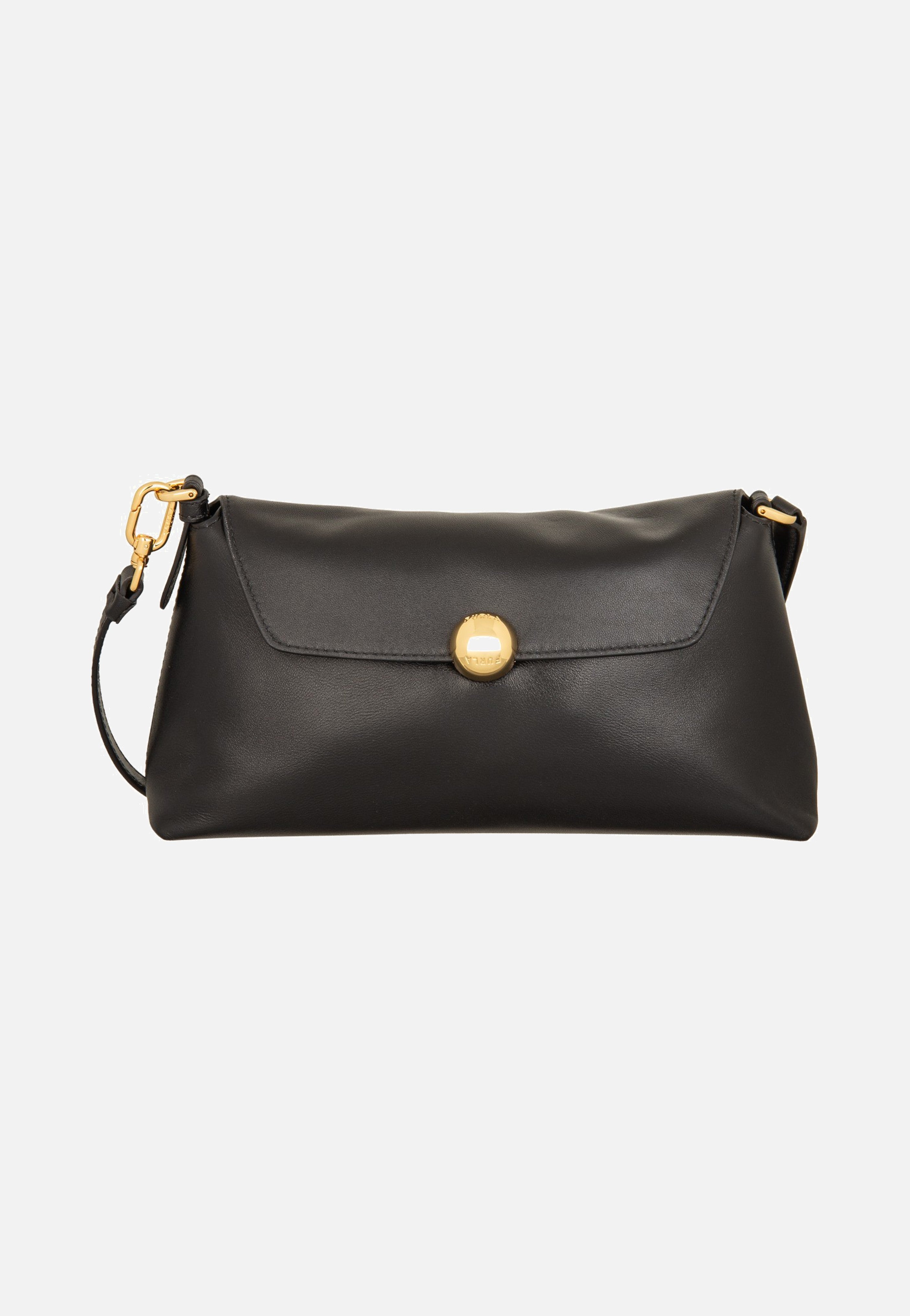 Furla Sfera Soft Mini Crossbod Nero Handle Bag