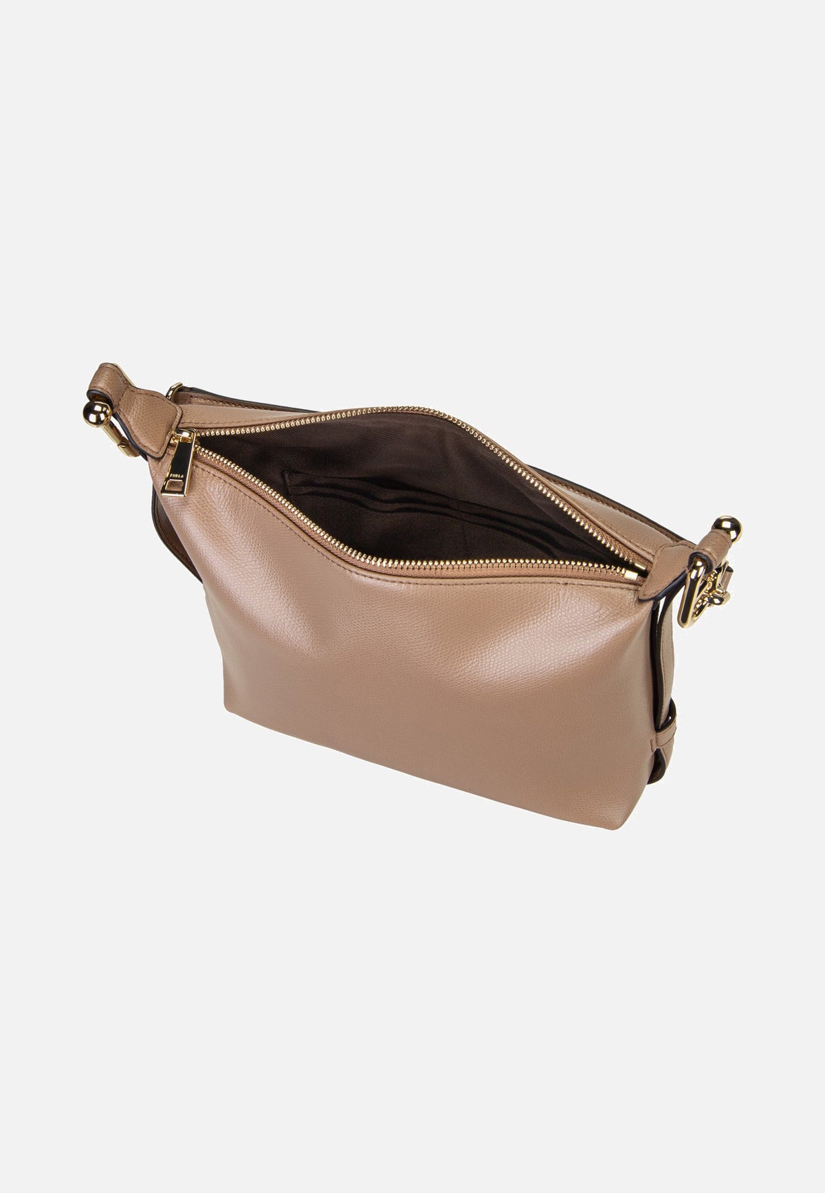 Furla Tonie Mini Toffee Hobo Bag