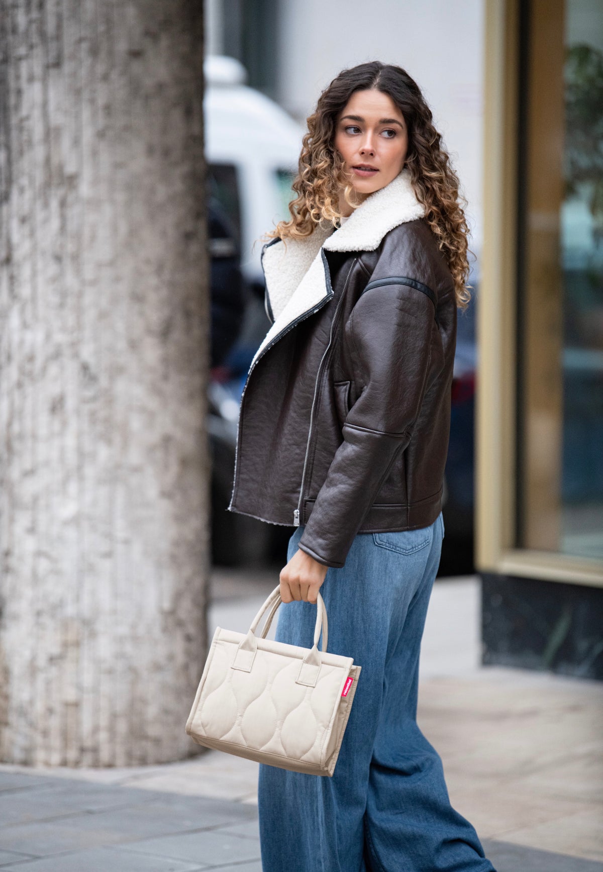 reisenthel Daily Shopper XS Puffer Stone Tote Bag