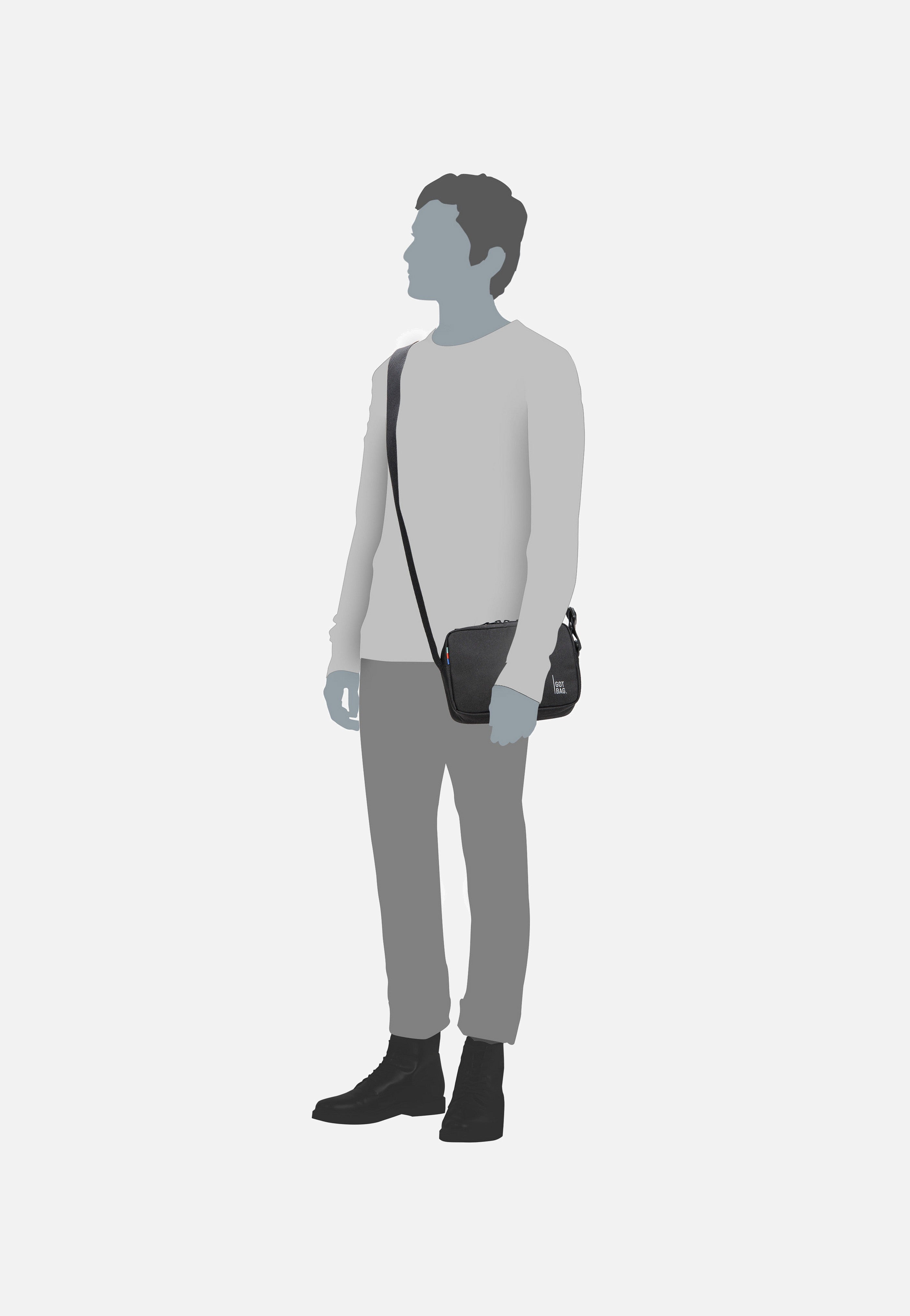 GOT BAG Crossbody Bag Black Umhängetasche