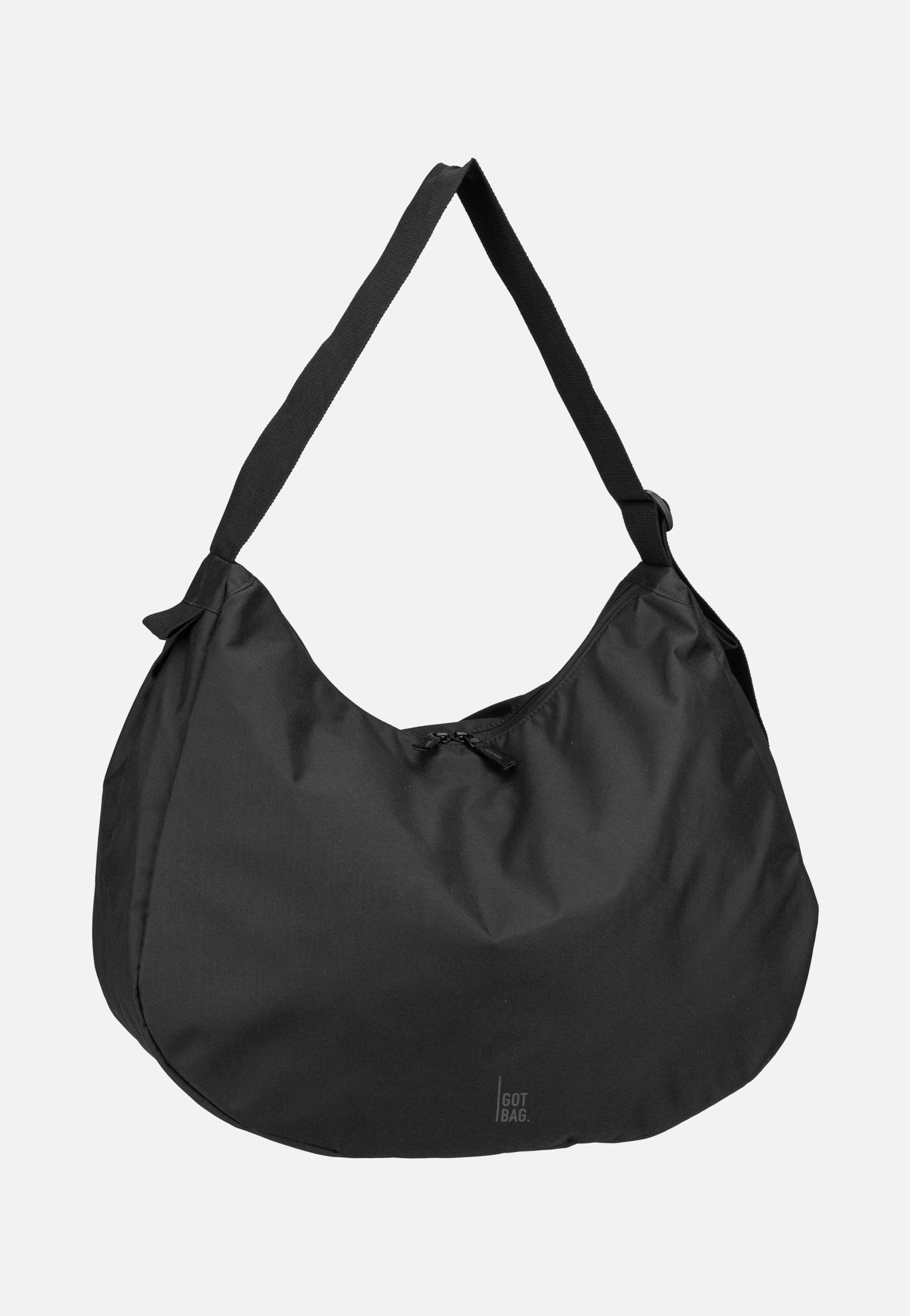GOT BAG - Curved Bag Monochrome Black - Hobo Bag | Women-Image