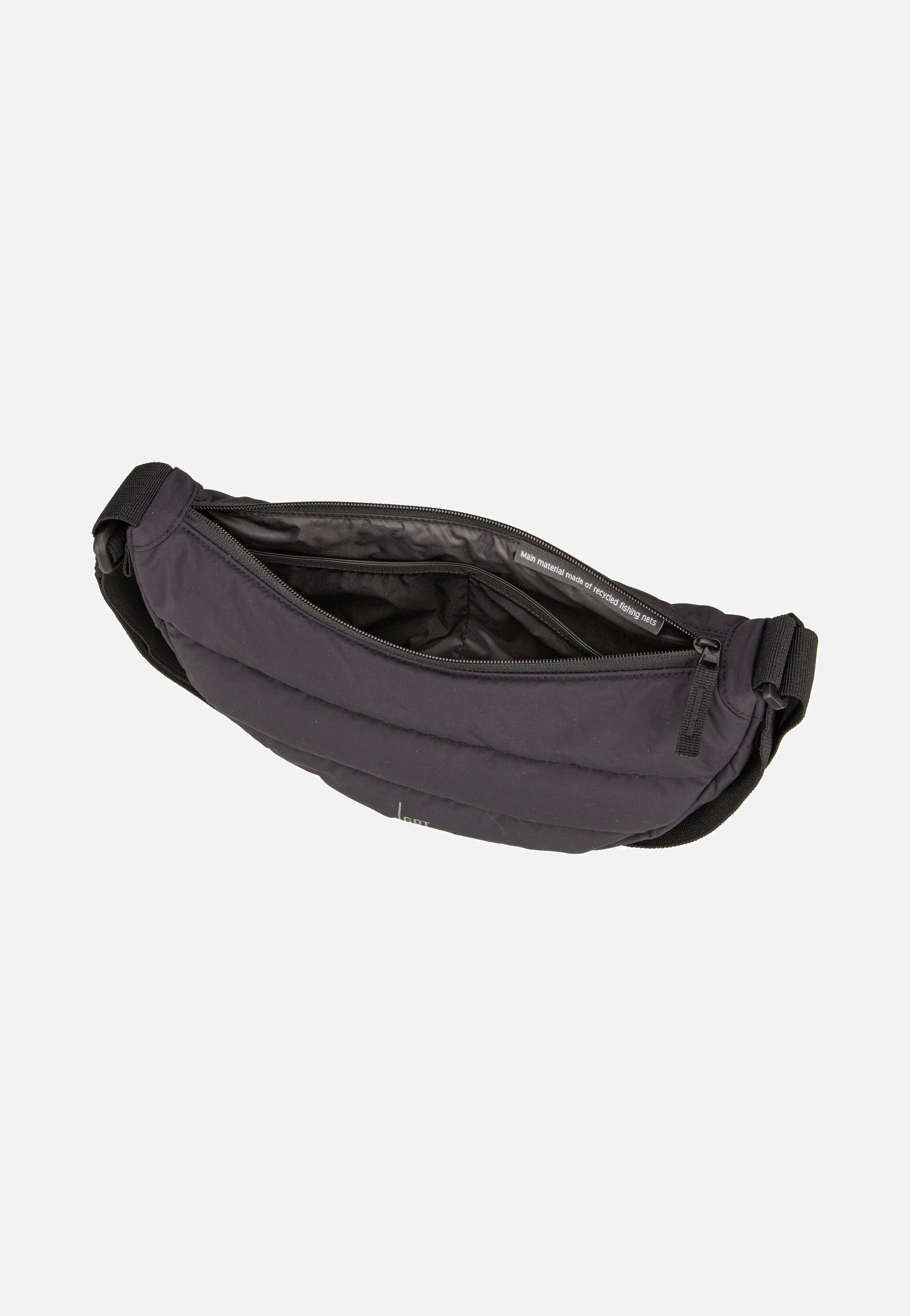 GOT BAG - Puffer Moon Bag Small Monochrome Black - Crossbody Bag | Women-Image