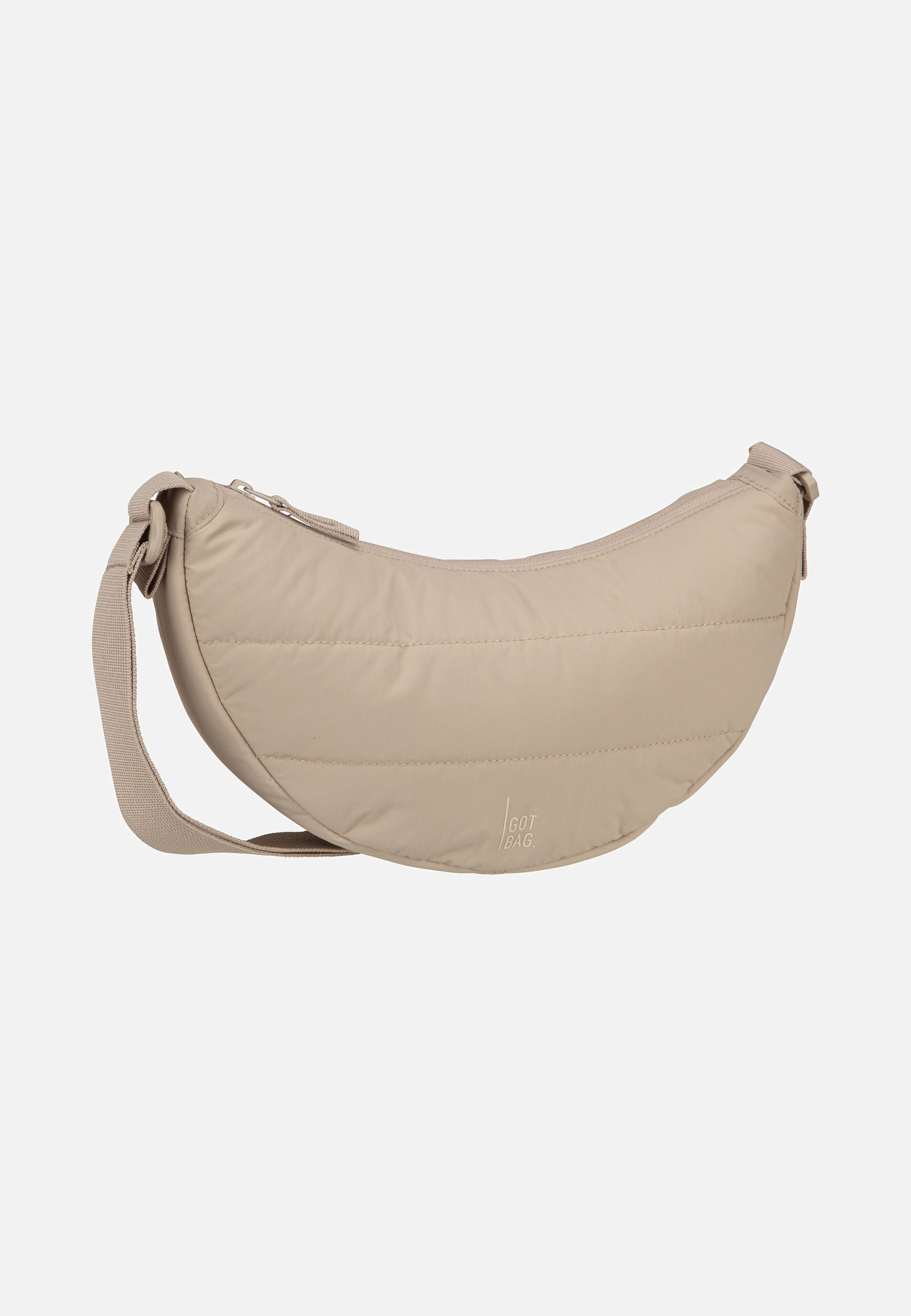 GOT BAG - Puffer Moon Bag Small Monochrome Scallop - Crossbody Bag | Women-Image