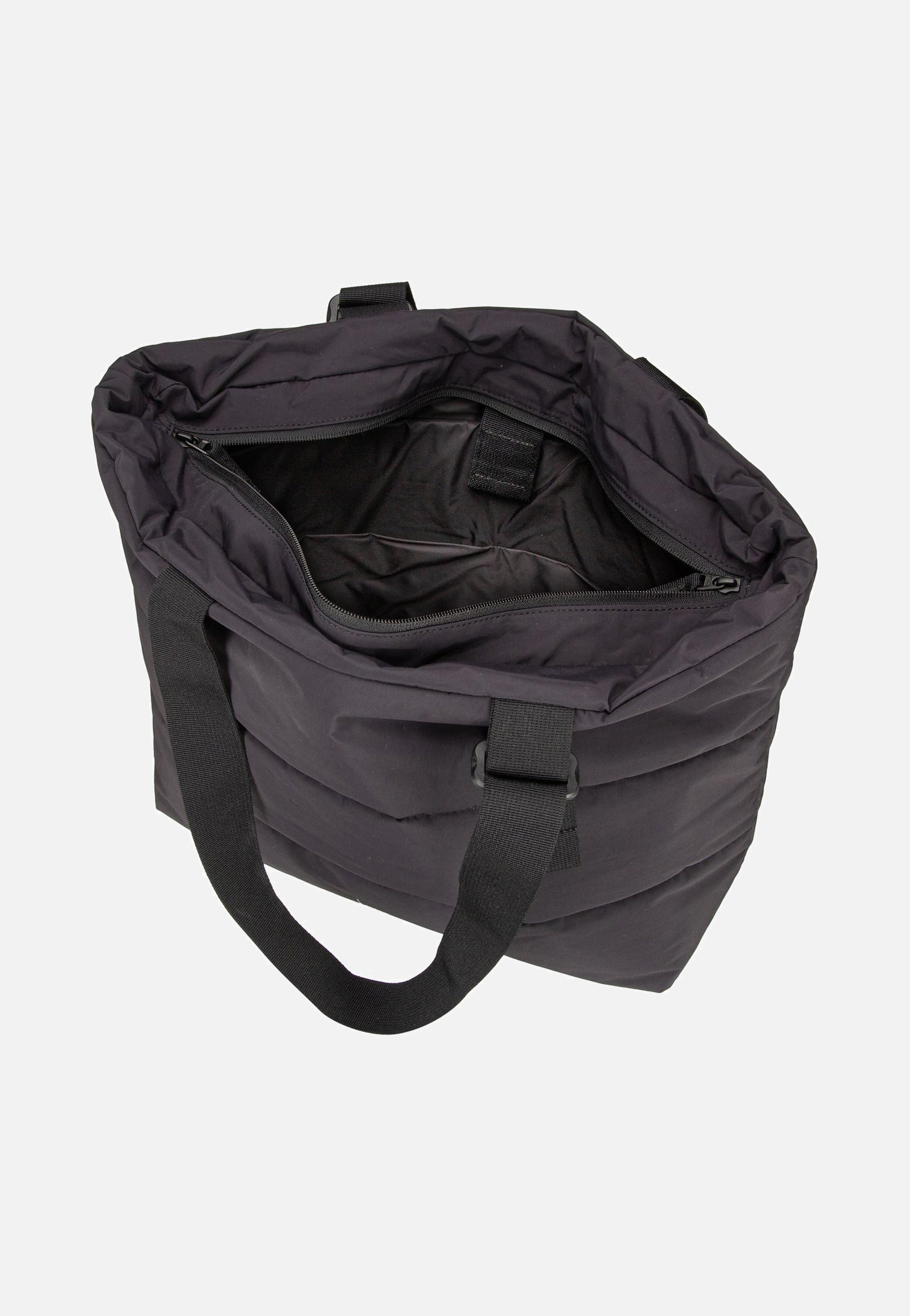 GOT BAG Puffer Tote Bag Monochrome Black Shopper