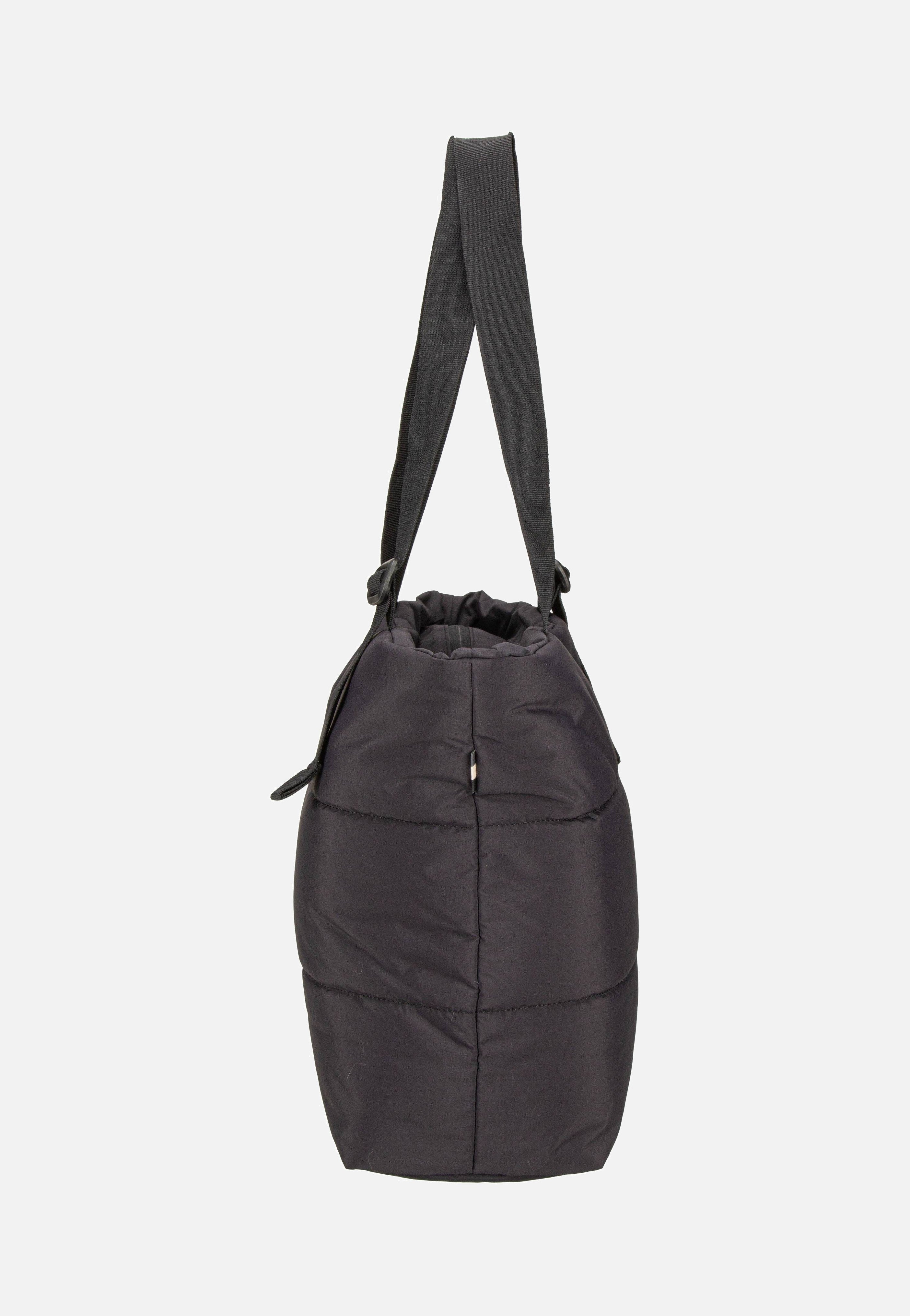 GOT BAG Puffer Tote Bag Monochrome Black Shopper