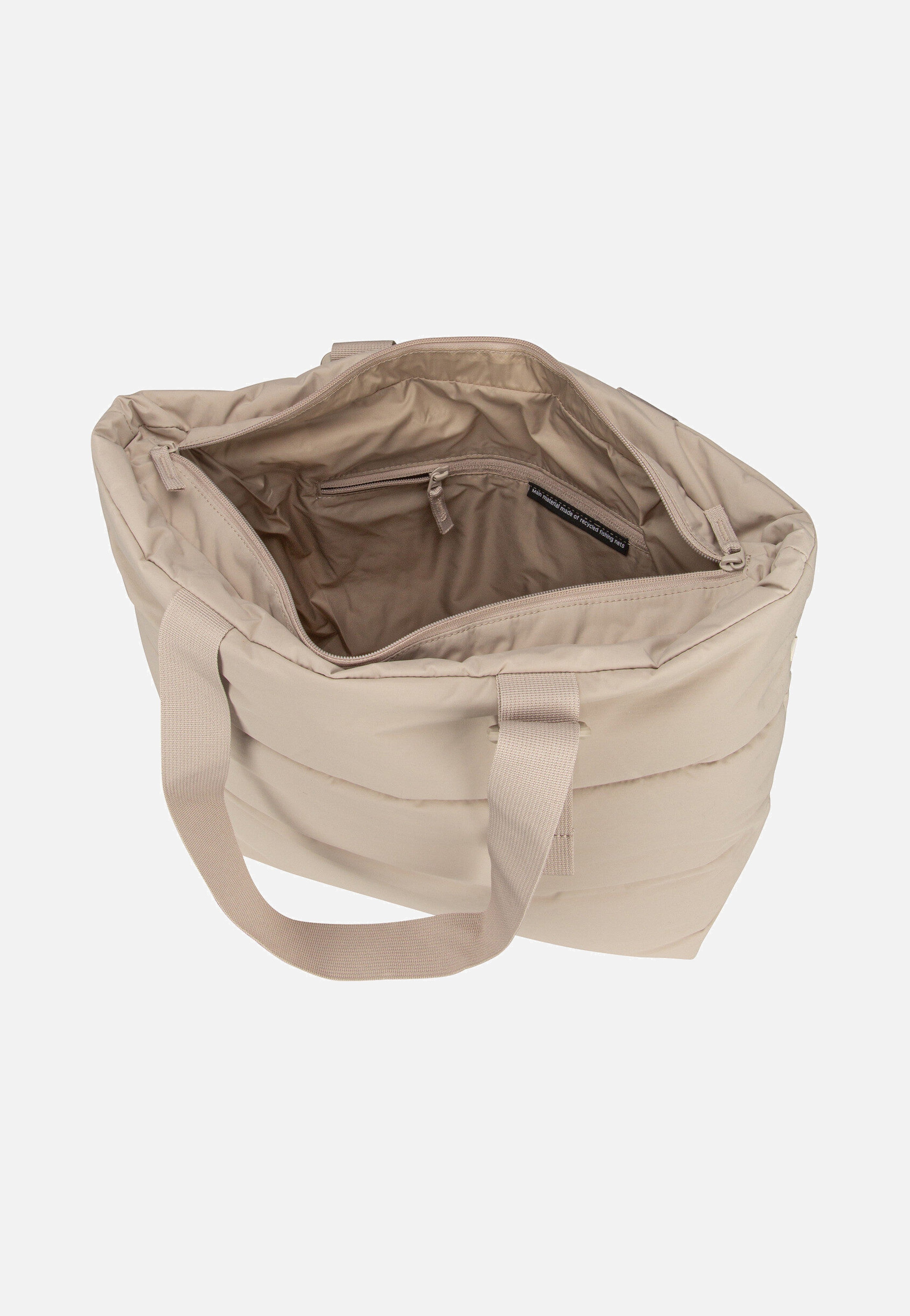 GOT BAG - Puffer Tote Bag Monochrome Scallop - Shopper | Women-Image