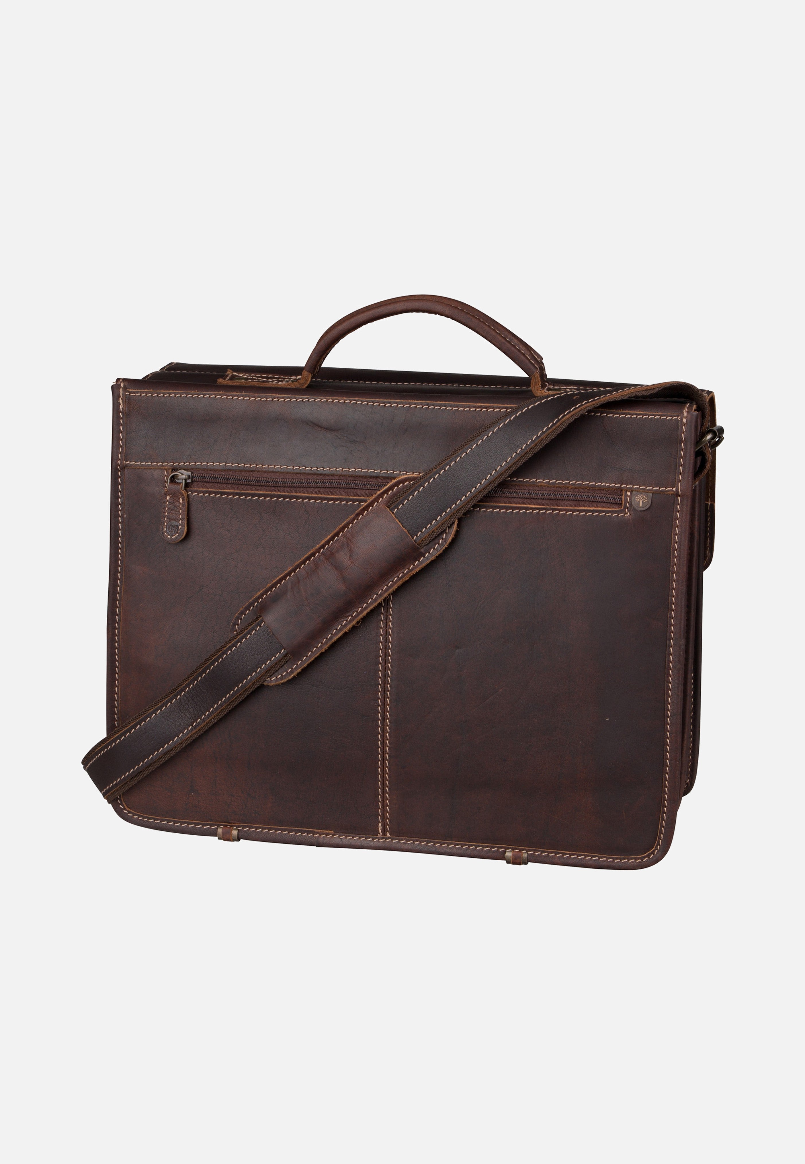 Greenburry - Buffalo 1128 Mappe XXL Brown - Briefcase | Men-Image
