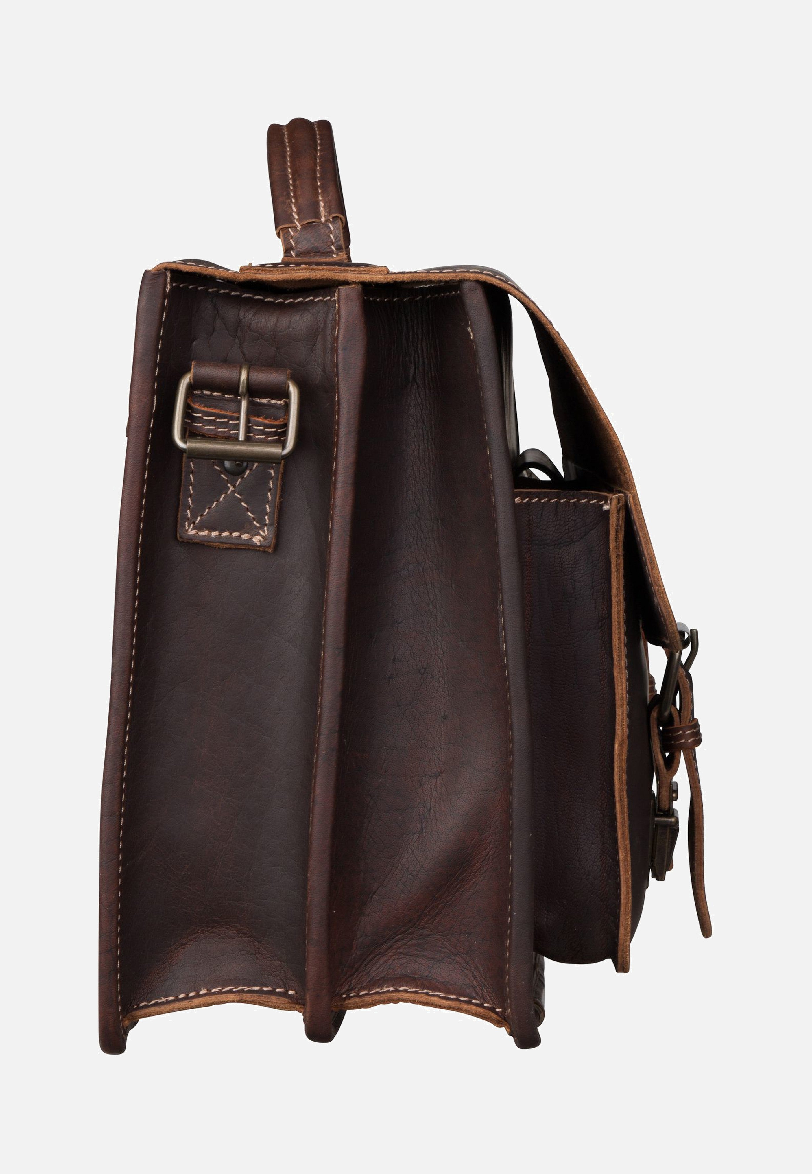 Greenburry - Buffalo 1128 Mappe XXL Brown - Briefcase | Men-Image