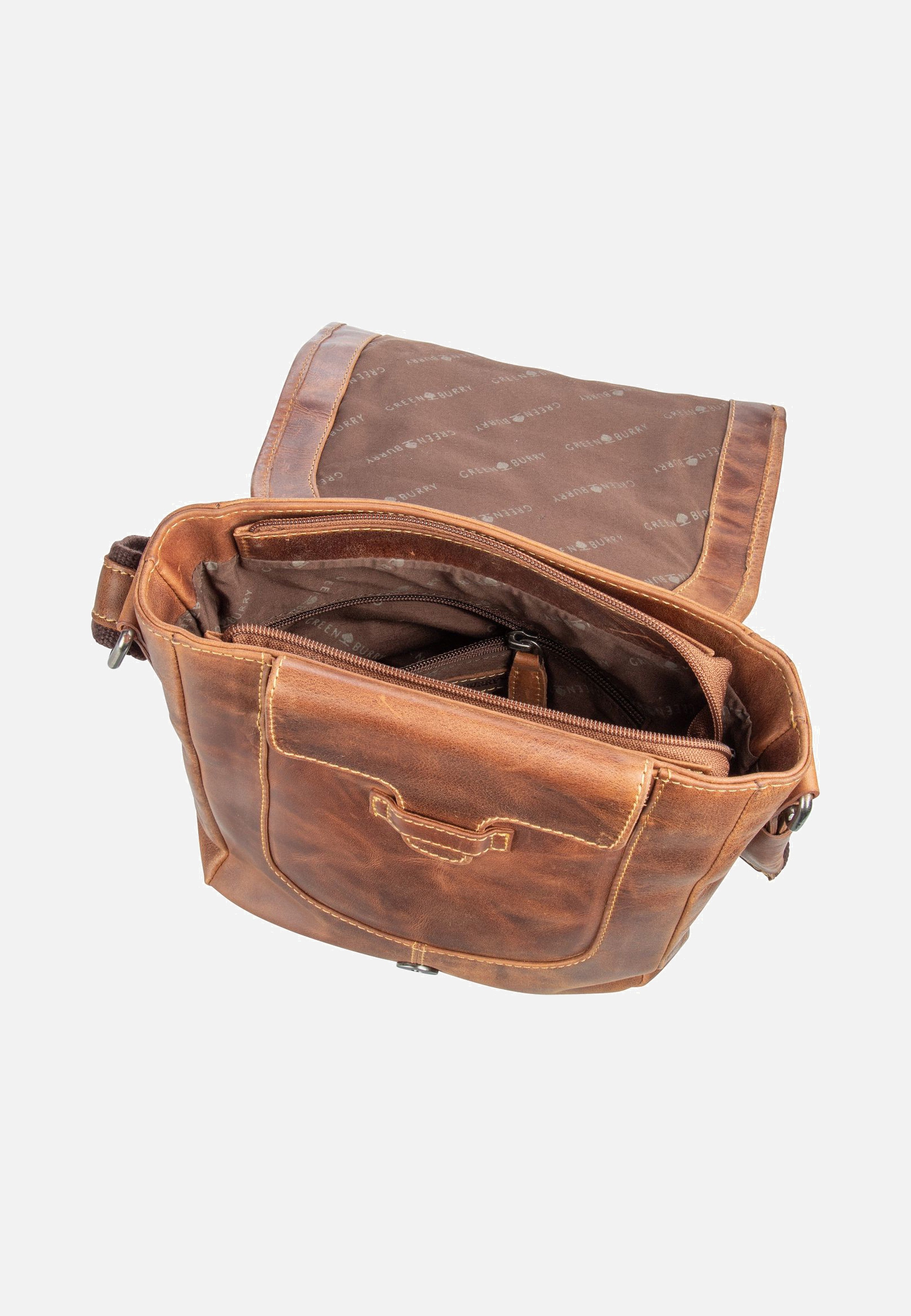 Greenburry - Cafe Racer 0830 Antikbraun - Crossbody Bag | Men-Image