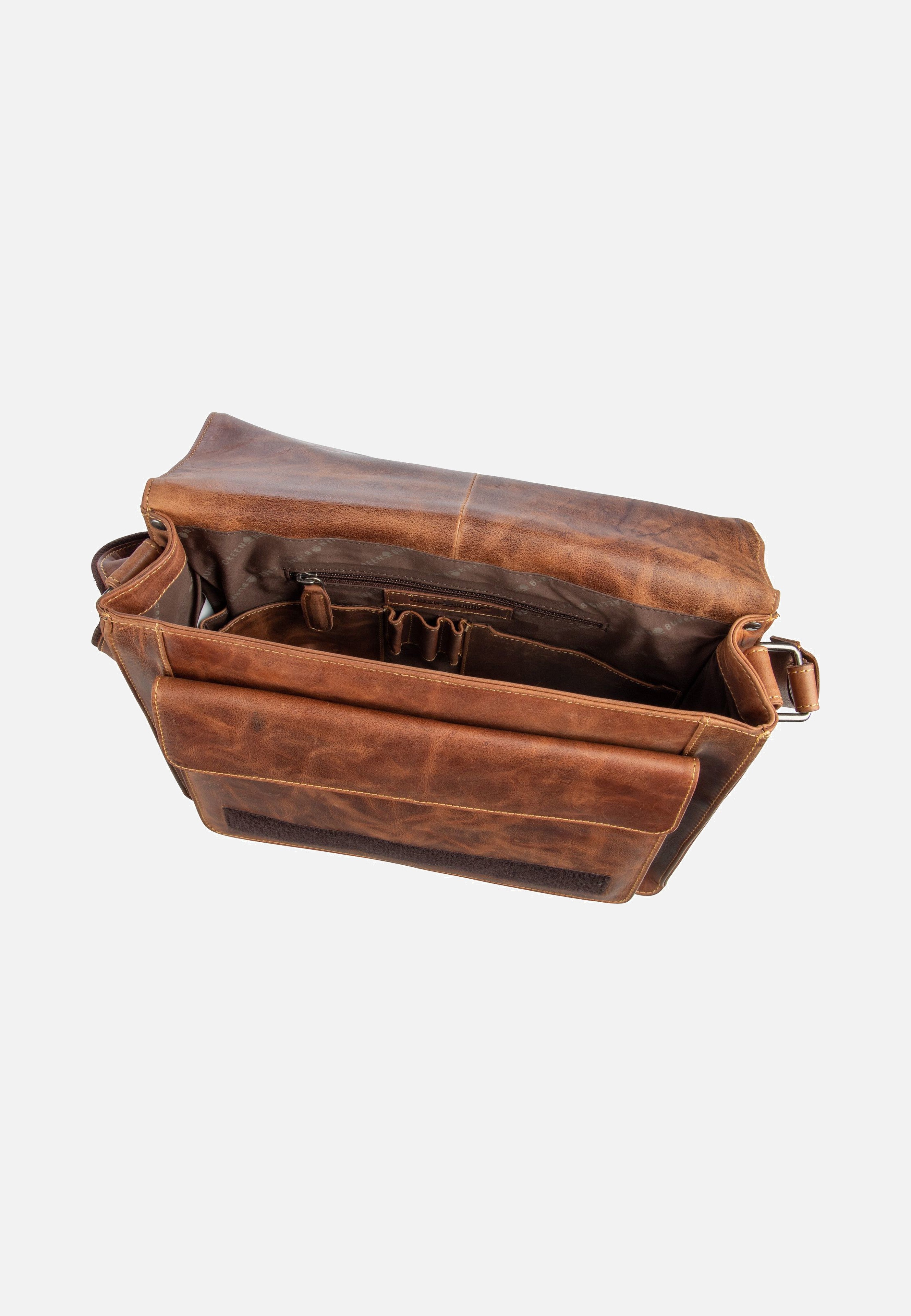 Greenburry - Cafe Racer 0833 Antikbraun - Messenger Bag | Men-Image