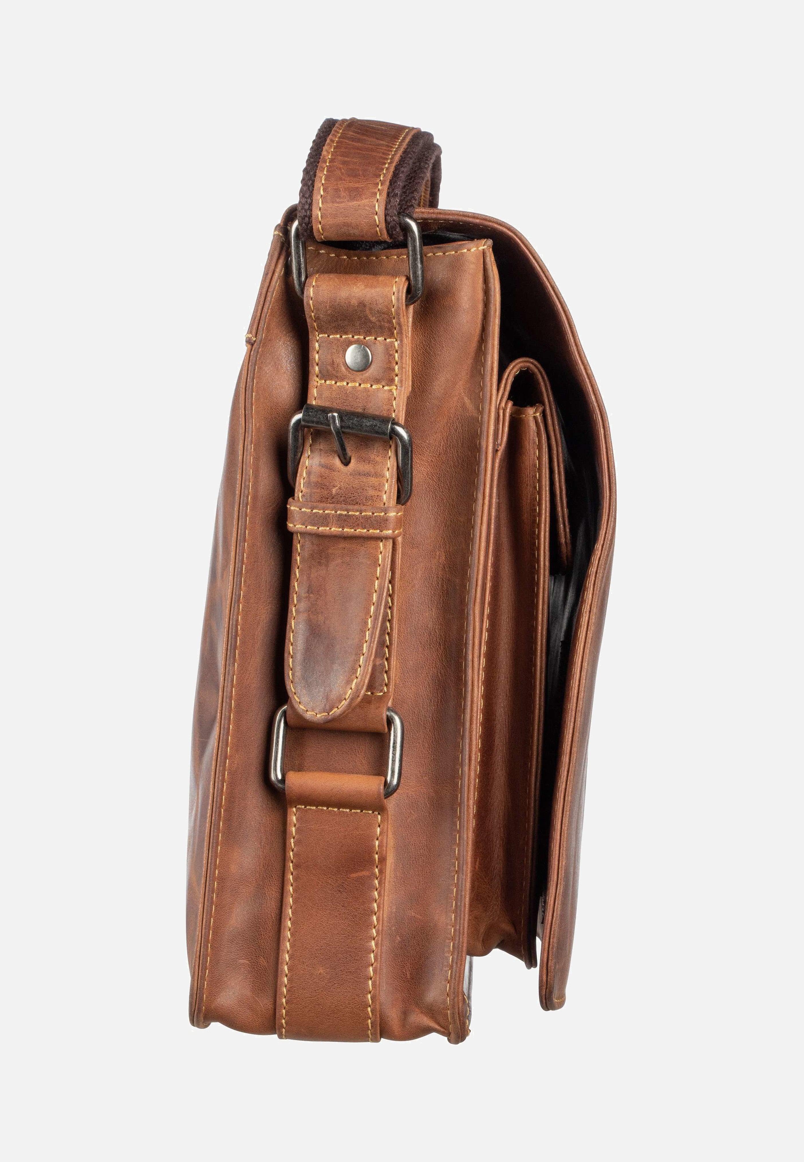Greenburry - Cafe Racer 0833 Antikbraun - Messenger Bag | Men-Image
