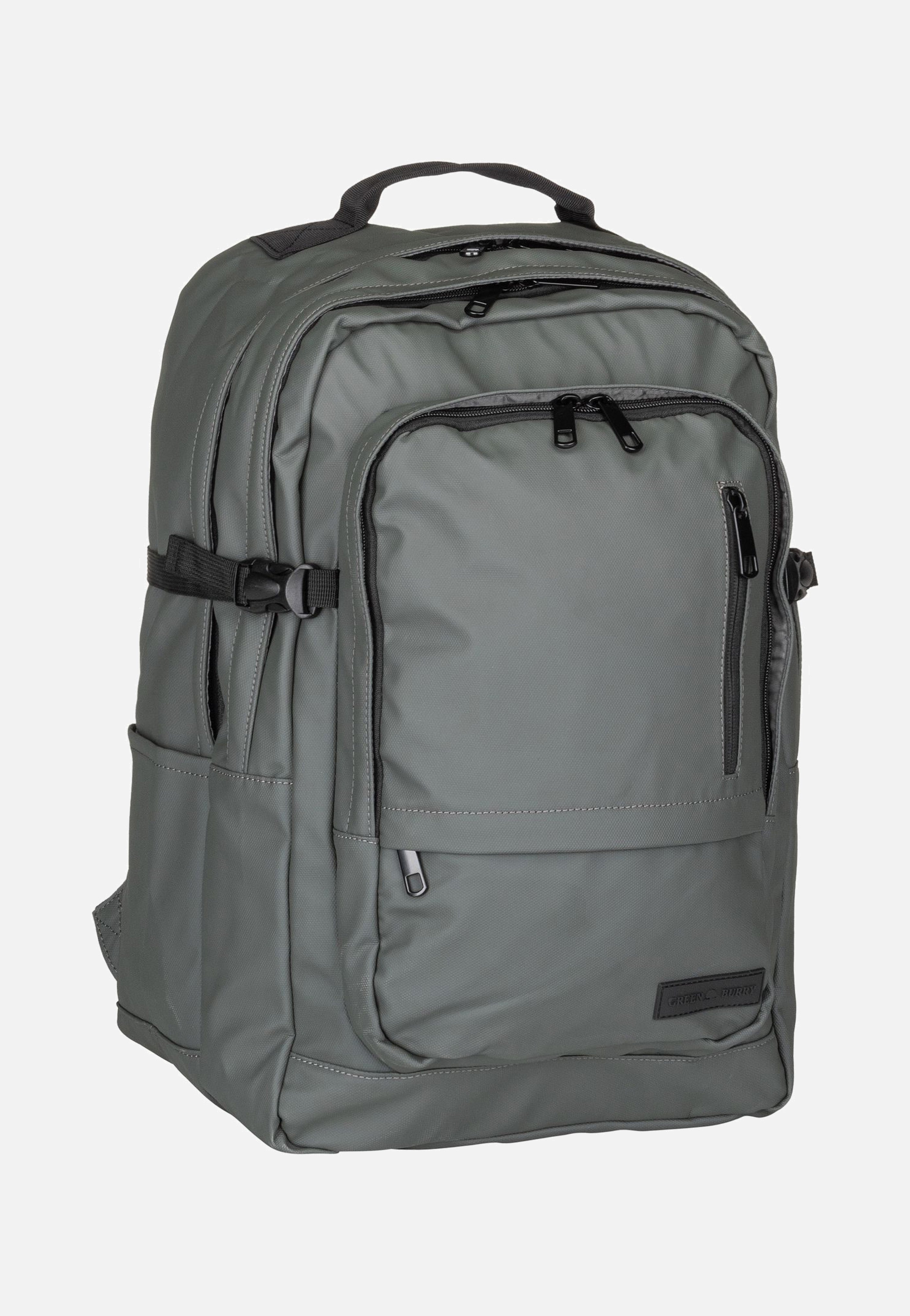 Greenburry - Cambridge 4900 Olive Grey - Backpack | Neutral-Image