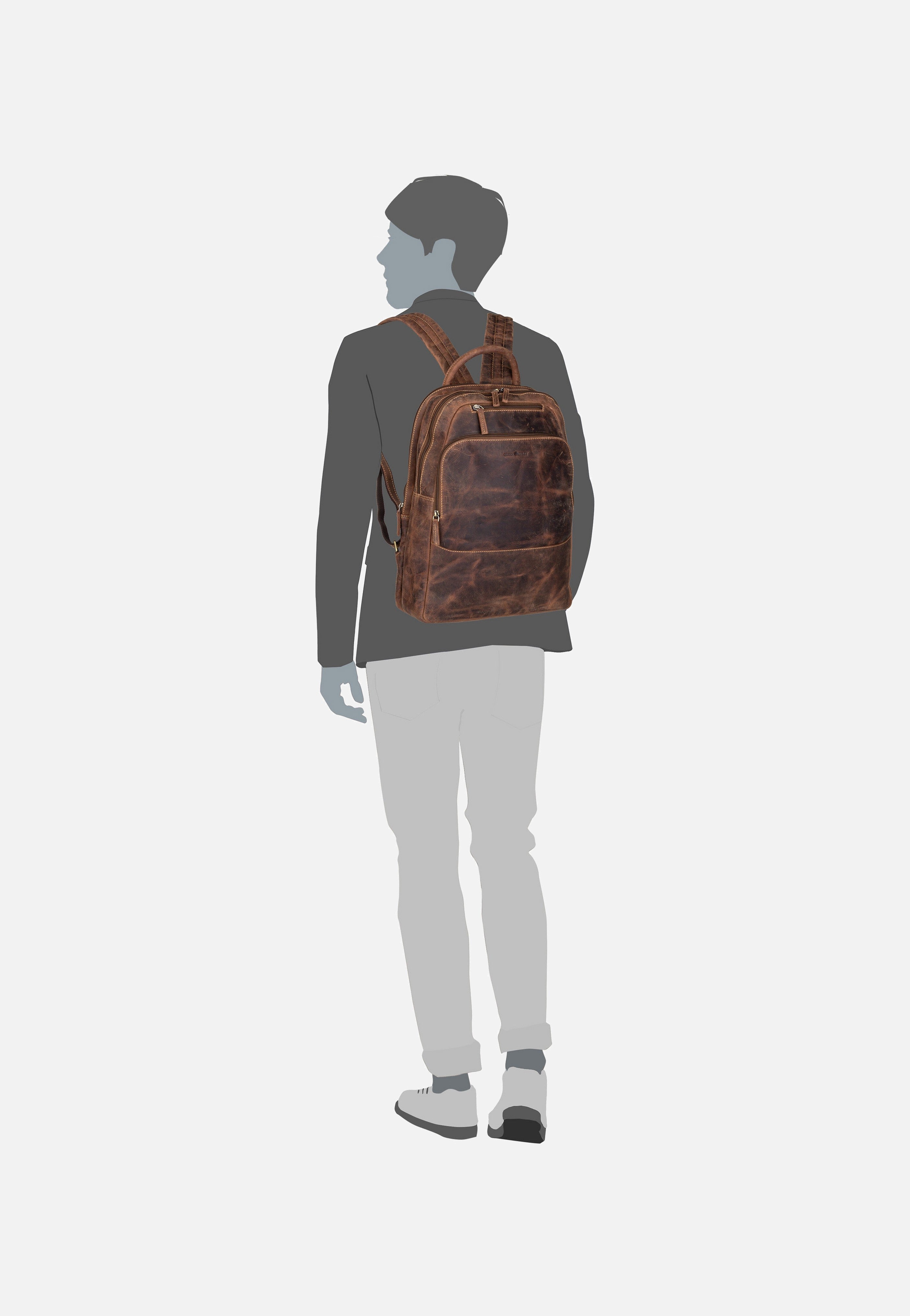 Greenburry - Vintage 1531 Sattelbraun - Backpack | Neutral-Image