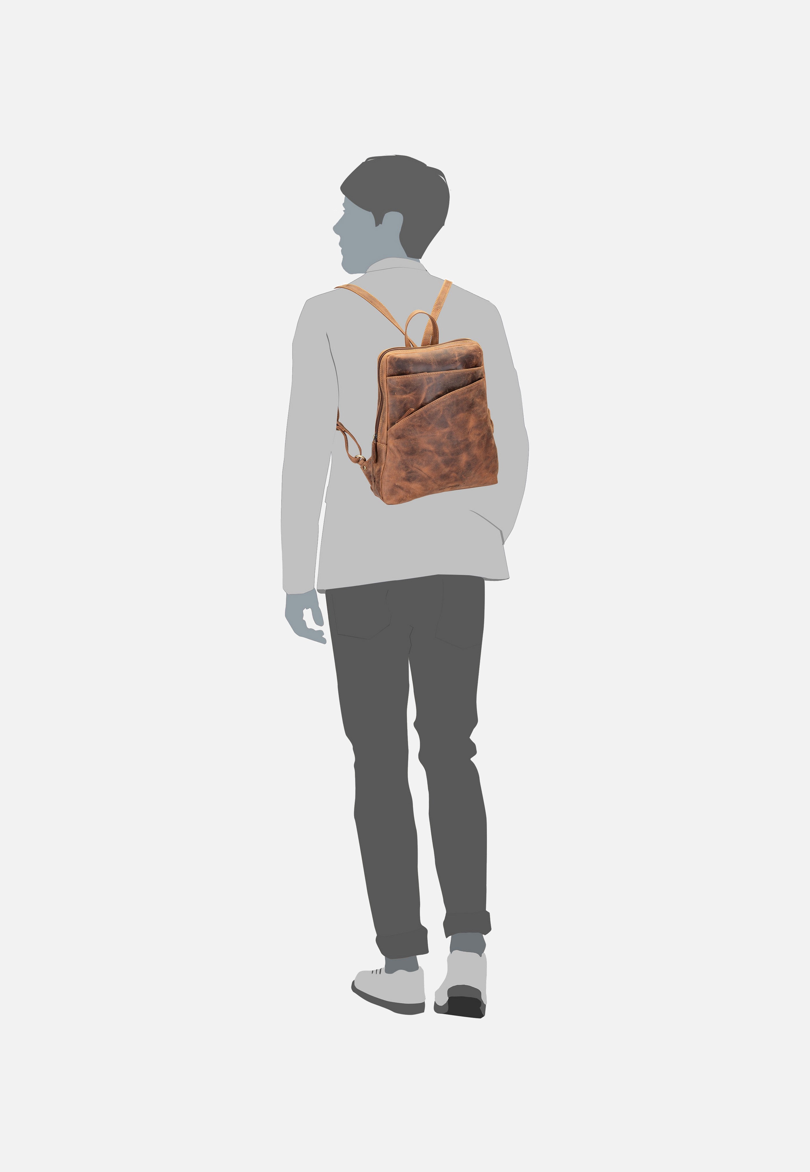 Greenburry - Vintage 1536 Sattelbraun - Backpack | Neutral-Image
