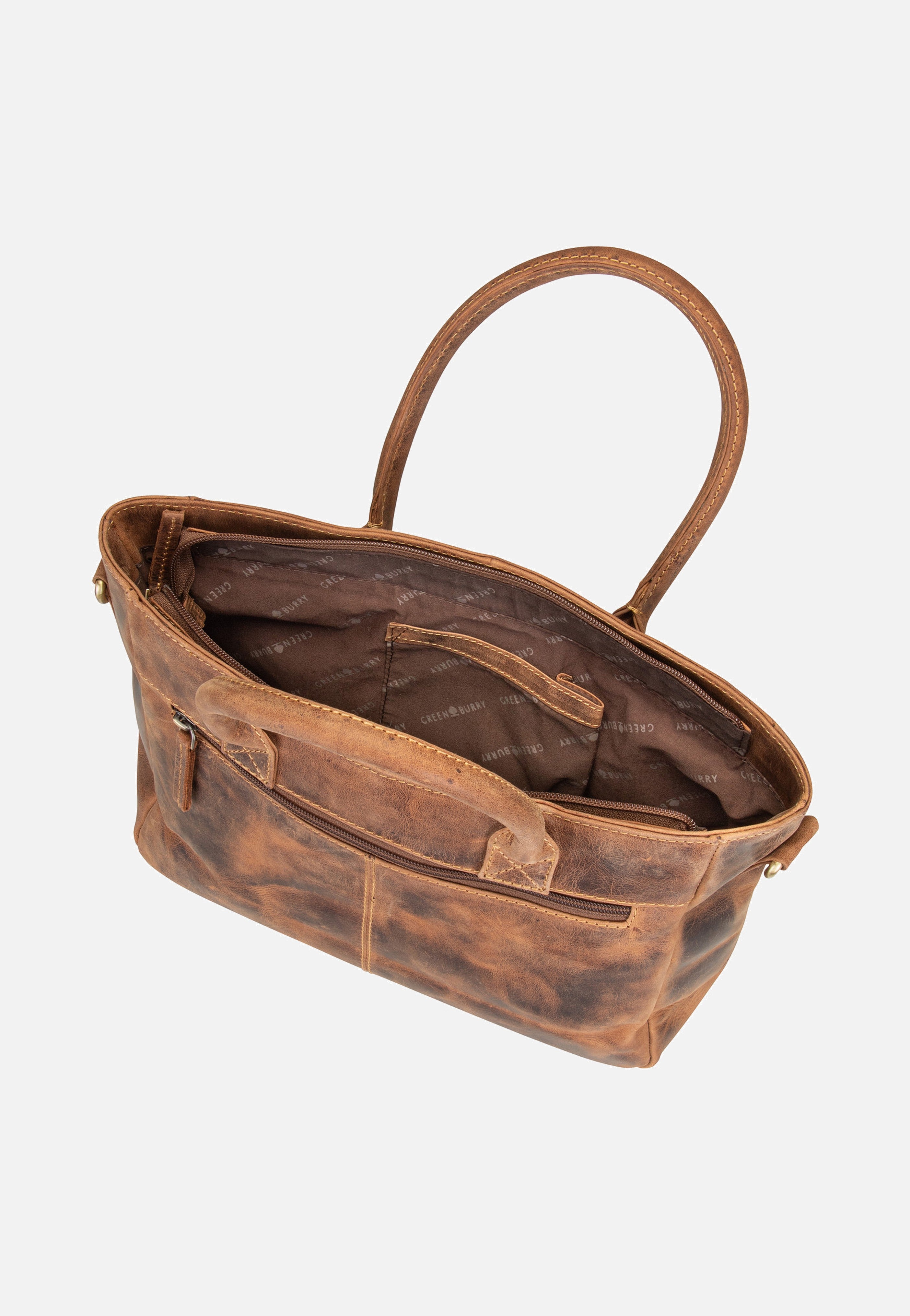 Greenburry - Vintage 1537 Sattelbraun - Tote Bag | Women-Image