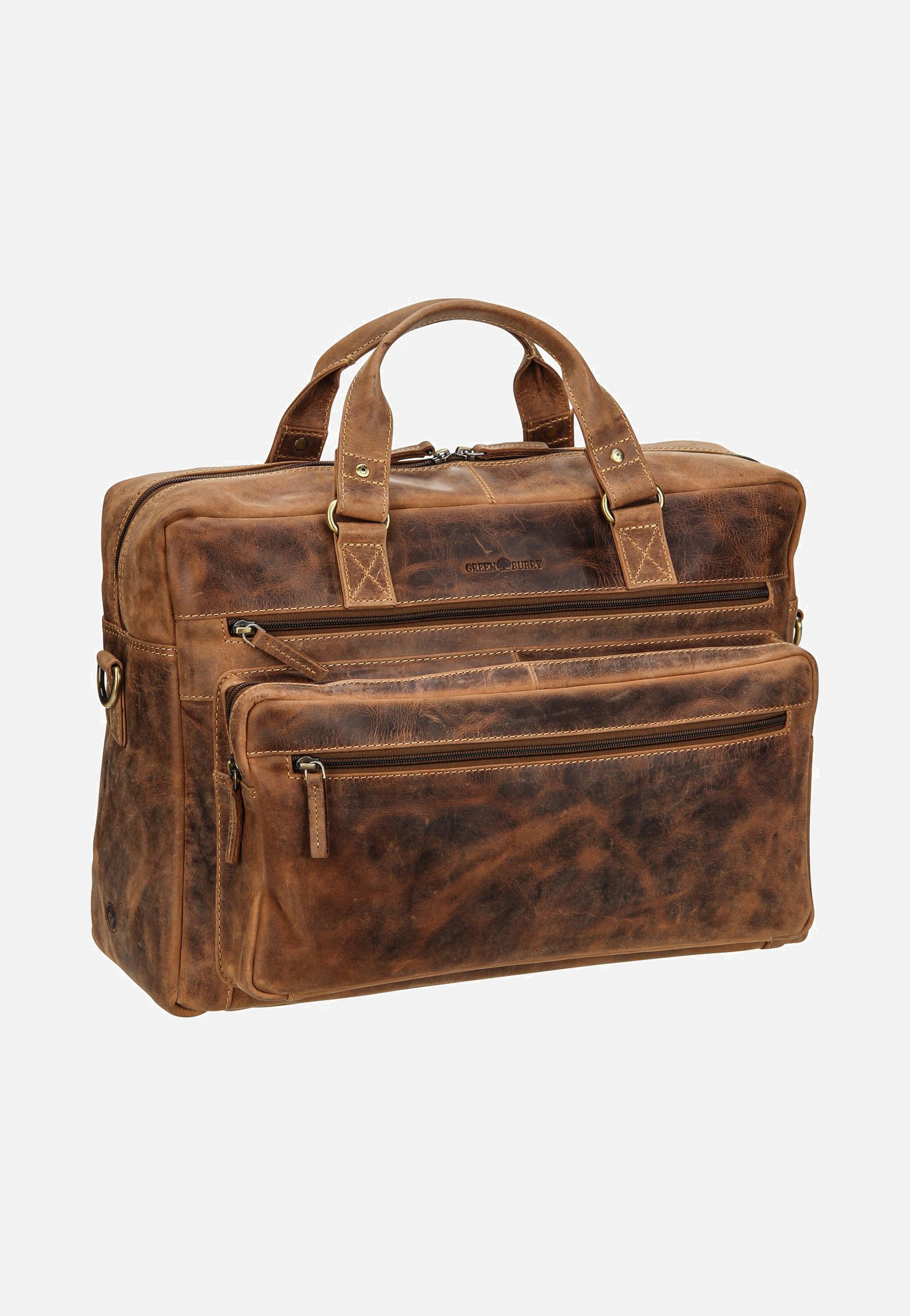 Greenburry - Vintage 1539 Sattelbraun - Briefcase | Men-Image
