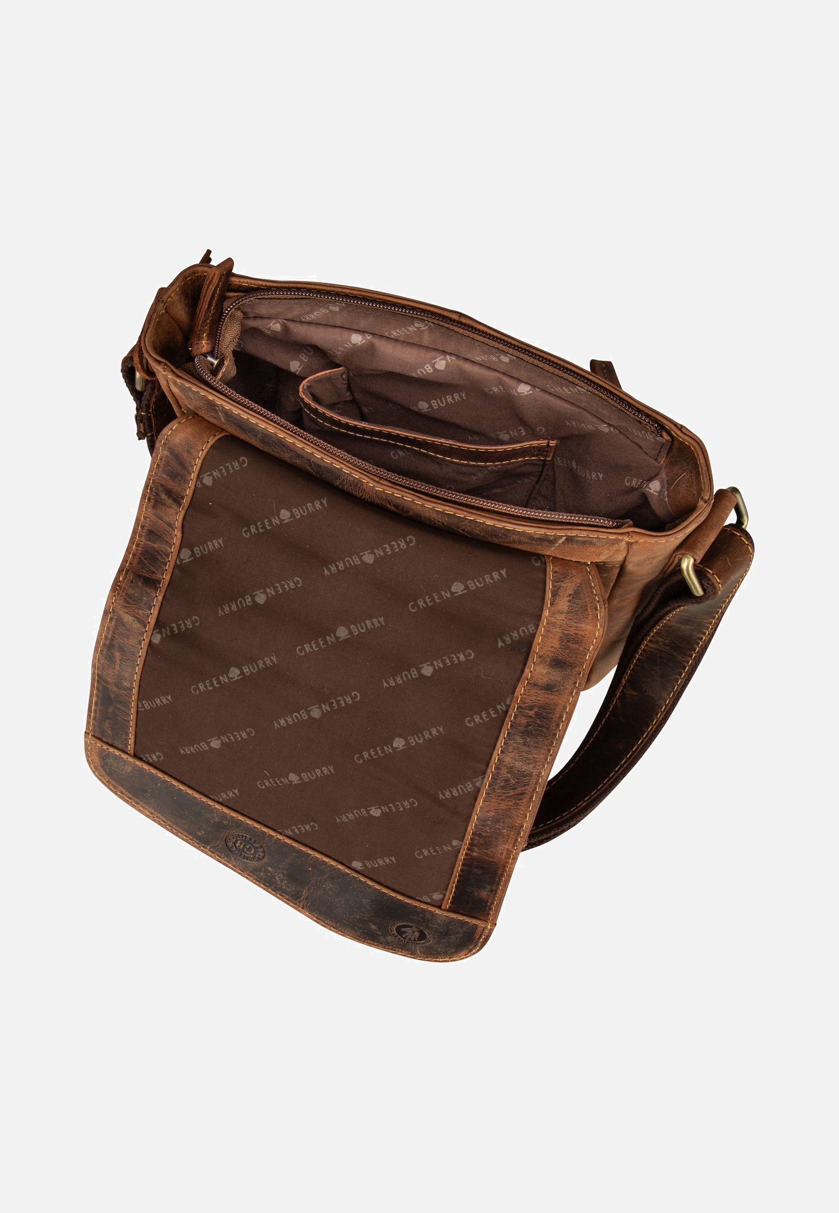 Greenburry - Vintage 1540 Revolver Bag S Sattelbraun - Crossbody Bag | Neutral-Image