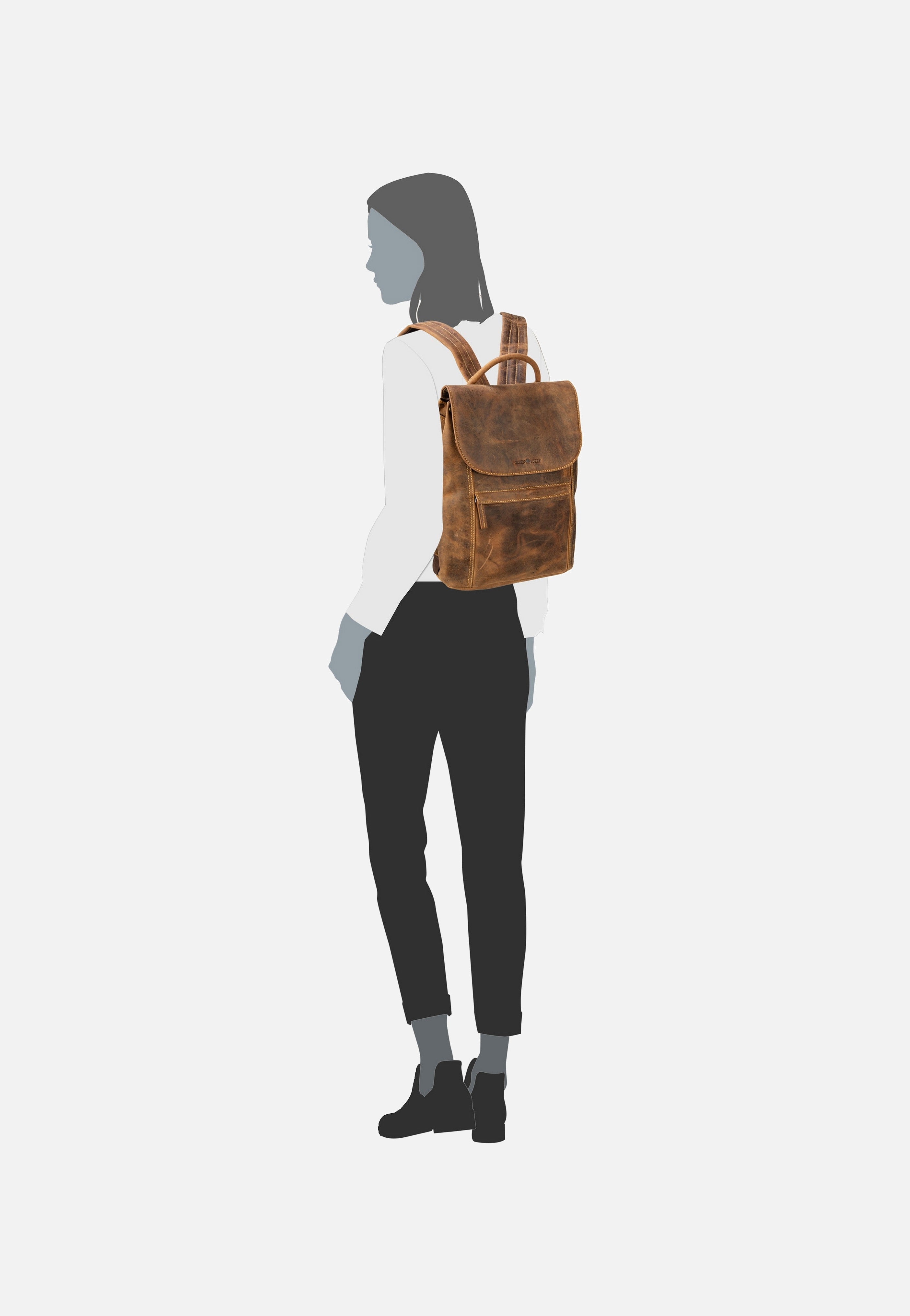 Greenburry - Vintage 1544 Sattelbraun - Backpack | Neutral-Image