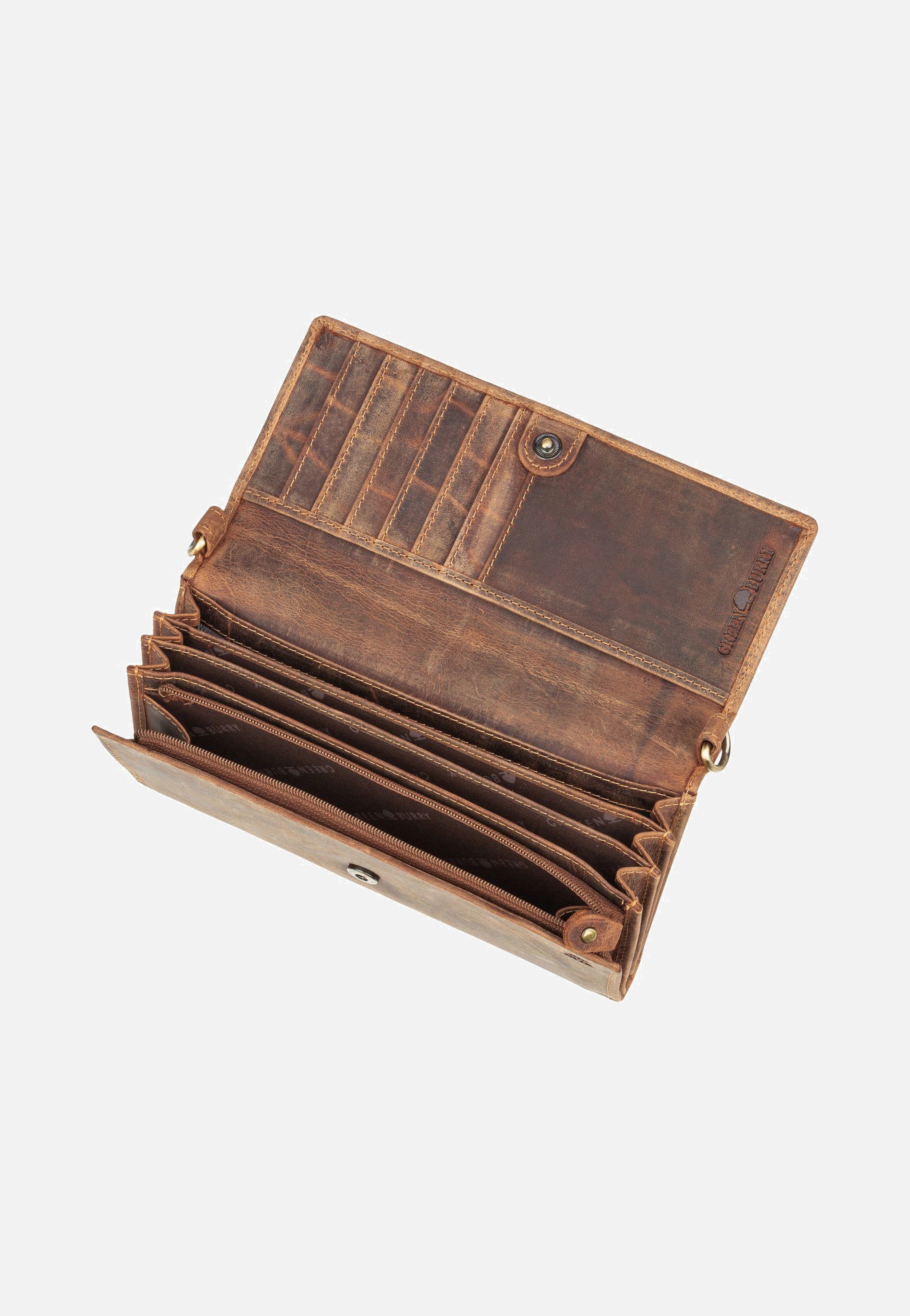 Greenburry - Vintage 1552A Lady Bag RFID Sattelbraun - Shoulder Bag | Women-Image