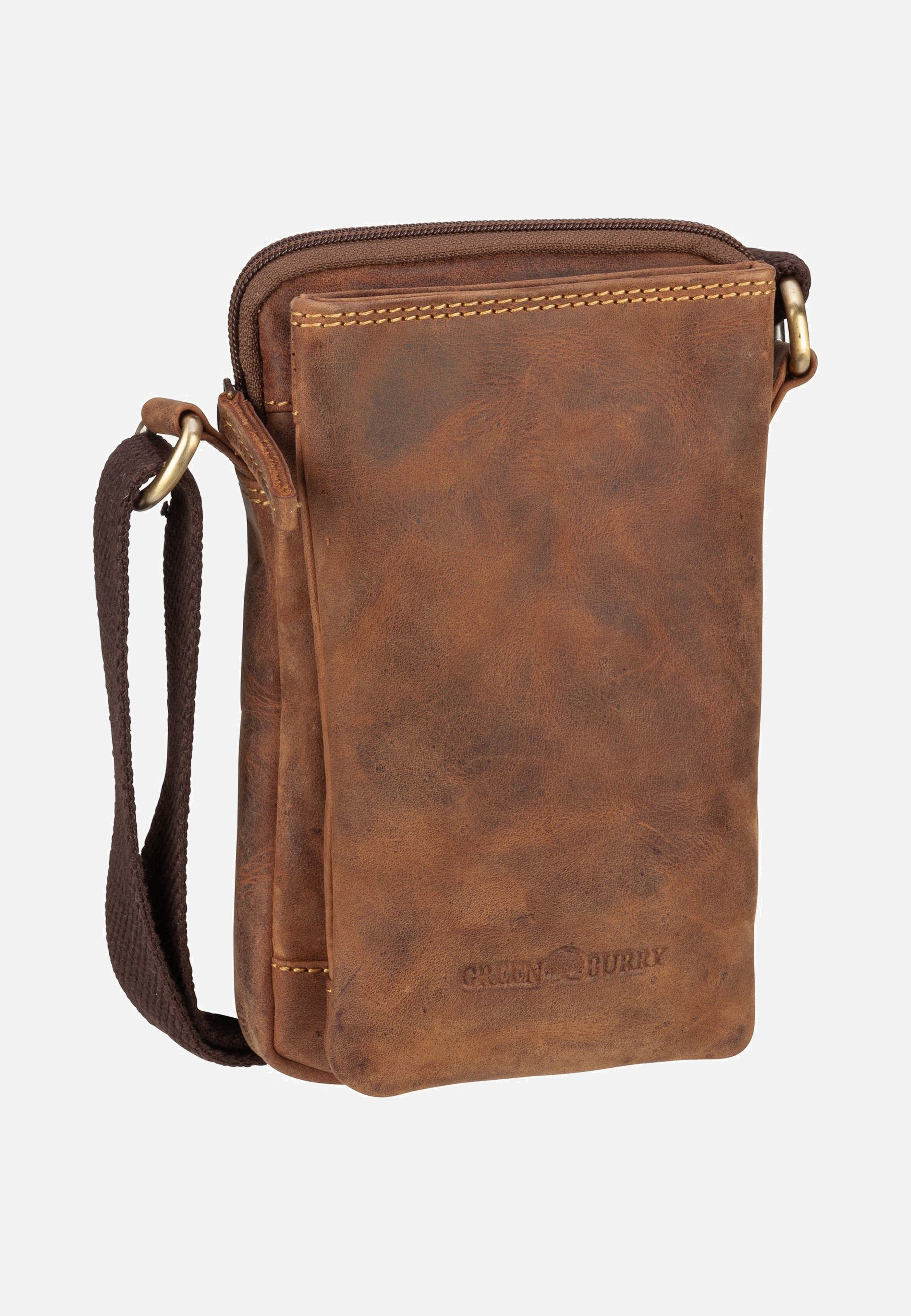 Greenburry - Vintage 1553 Mobile Sattelbraun - Phone Pouches | Neutral-Image