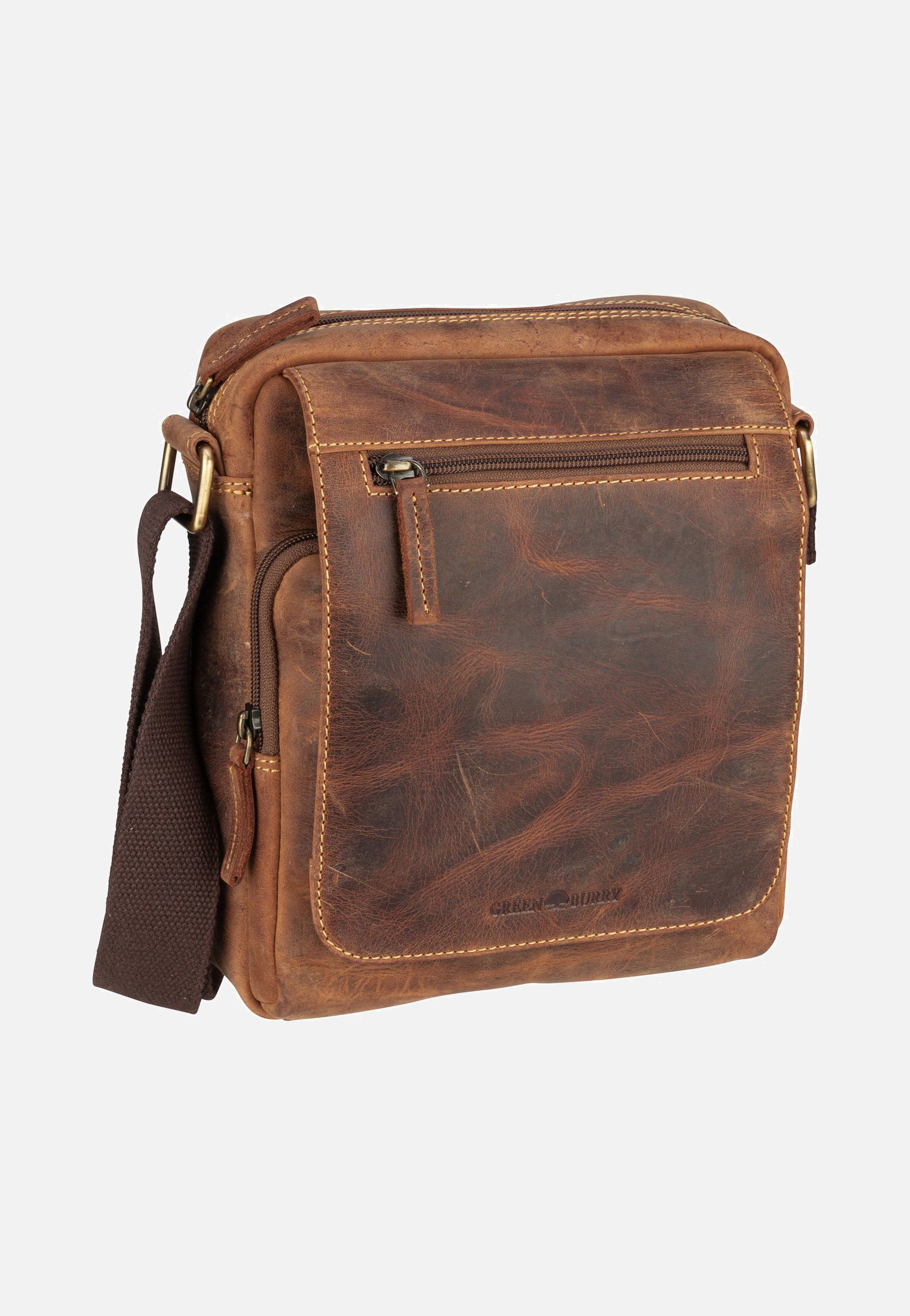 Greenburry - Vintage 1554 Sattelbraun - Crossbody Bag | Men-Image