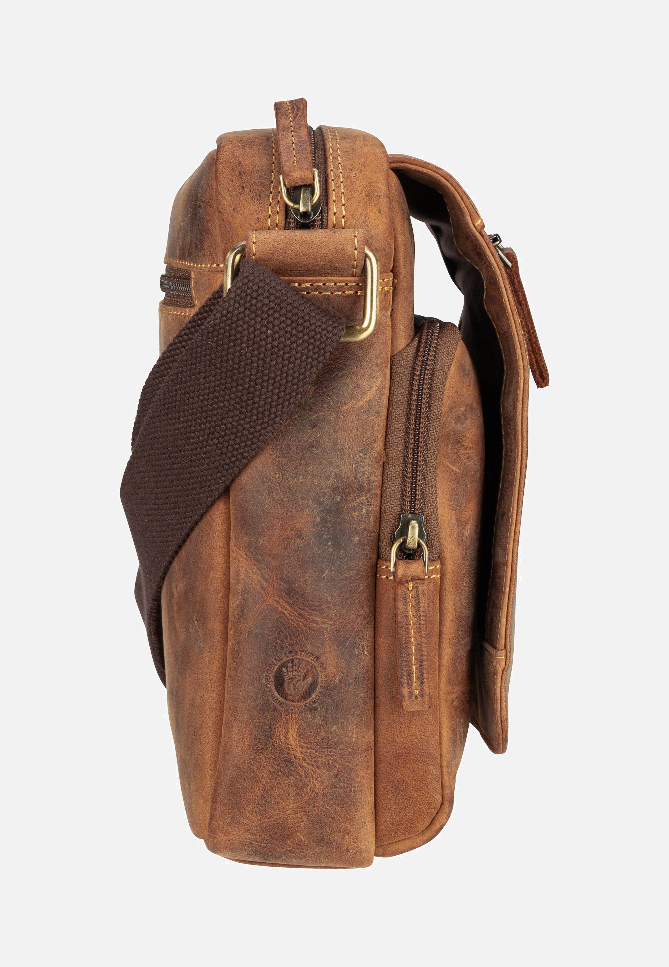 Greenburry - Vintage 1554 Sattelbraun - Crossbody Bag | Men-Image