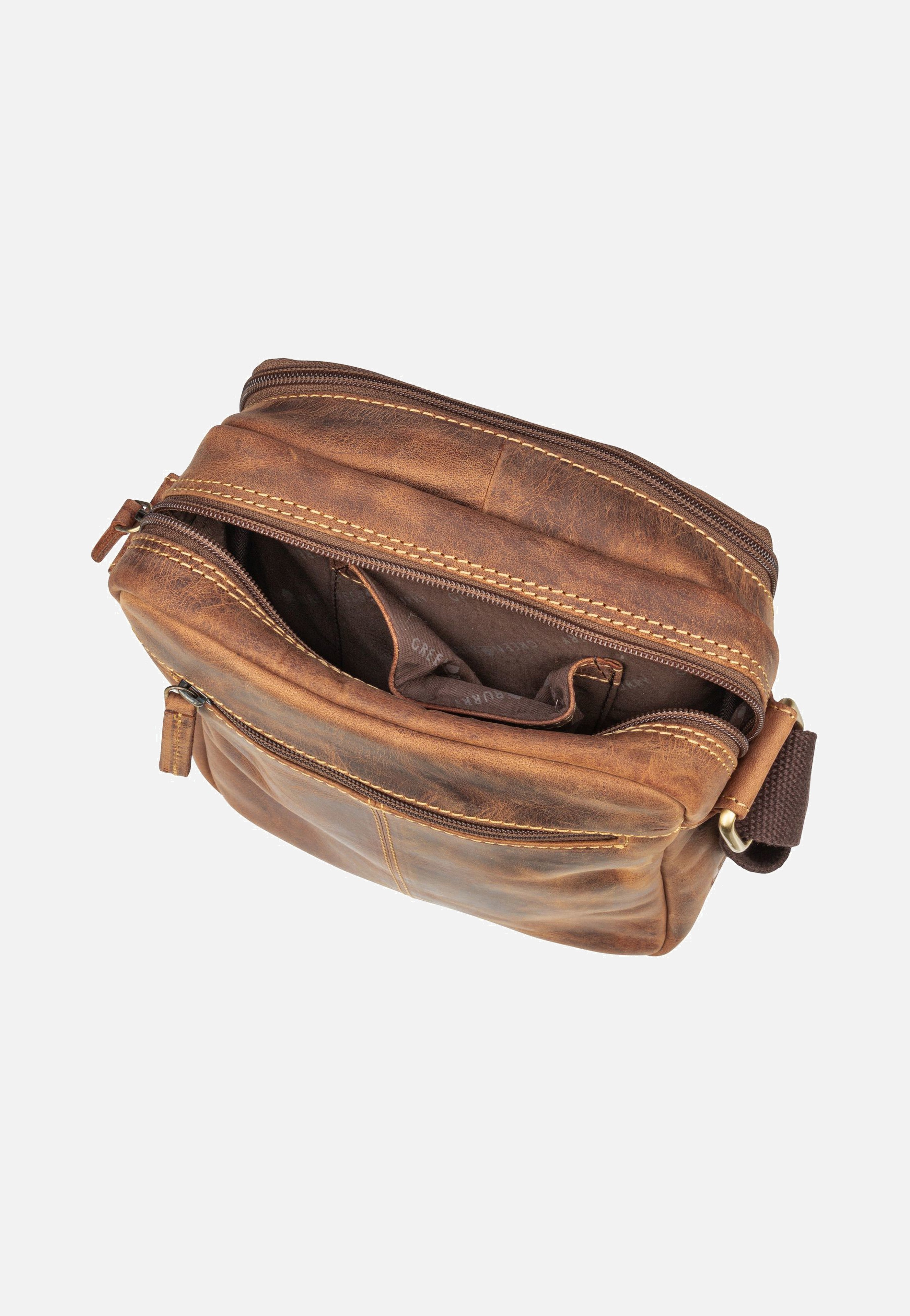 Greenburry - Vintage 1555 Sattelbraun - Crossbody Bag | Men-Image