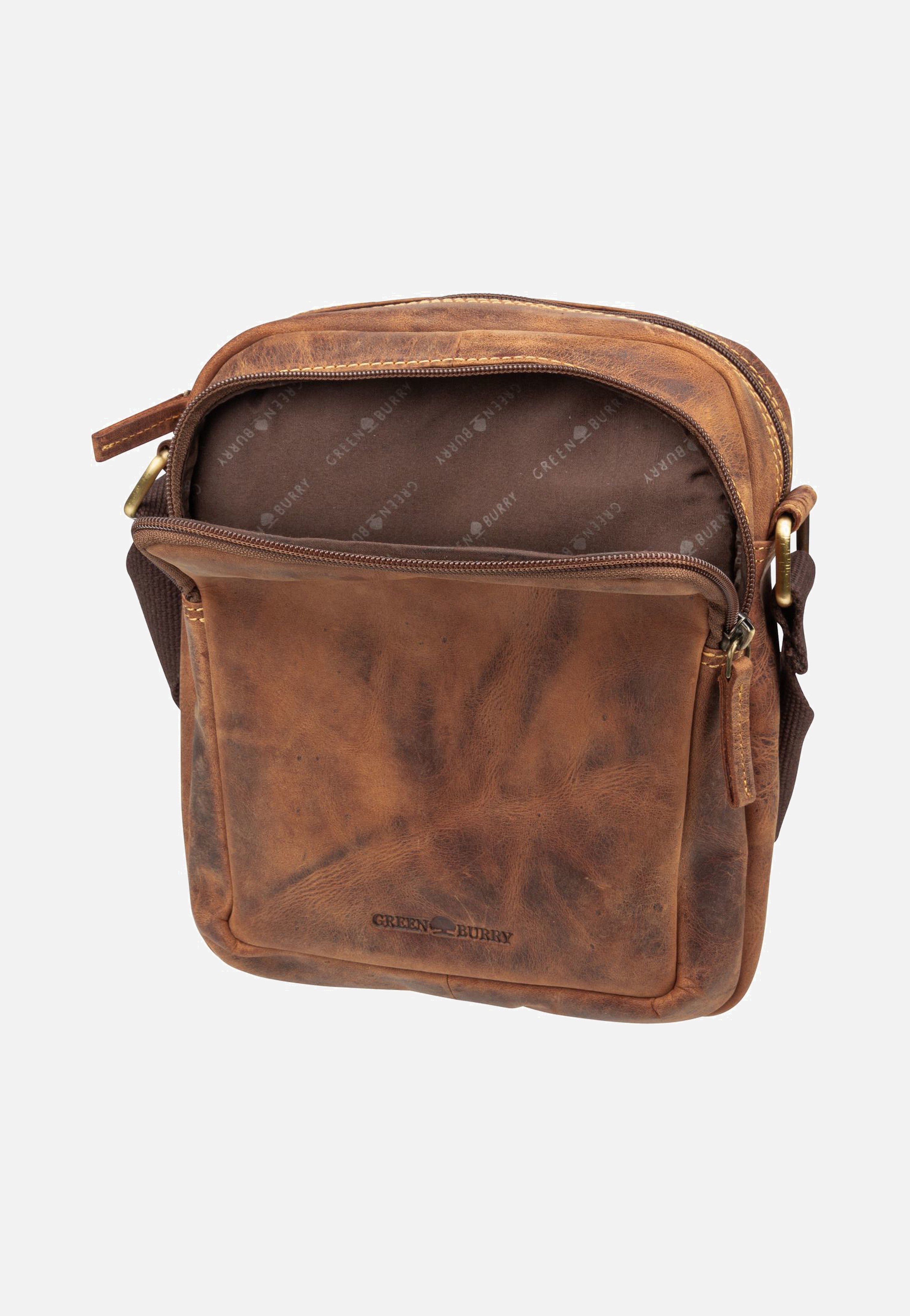Greenburry - Vintage 1555 Sattelbraun - Crossbody Bag | Men-Image