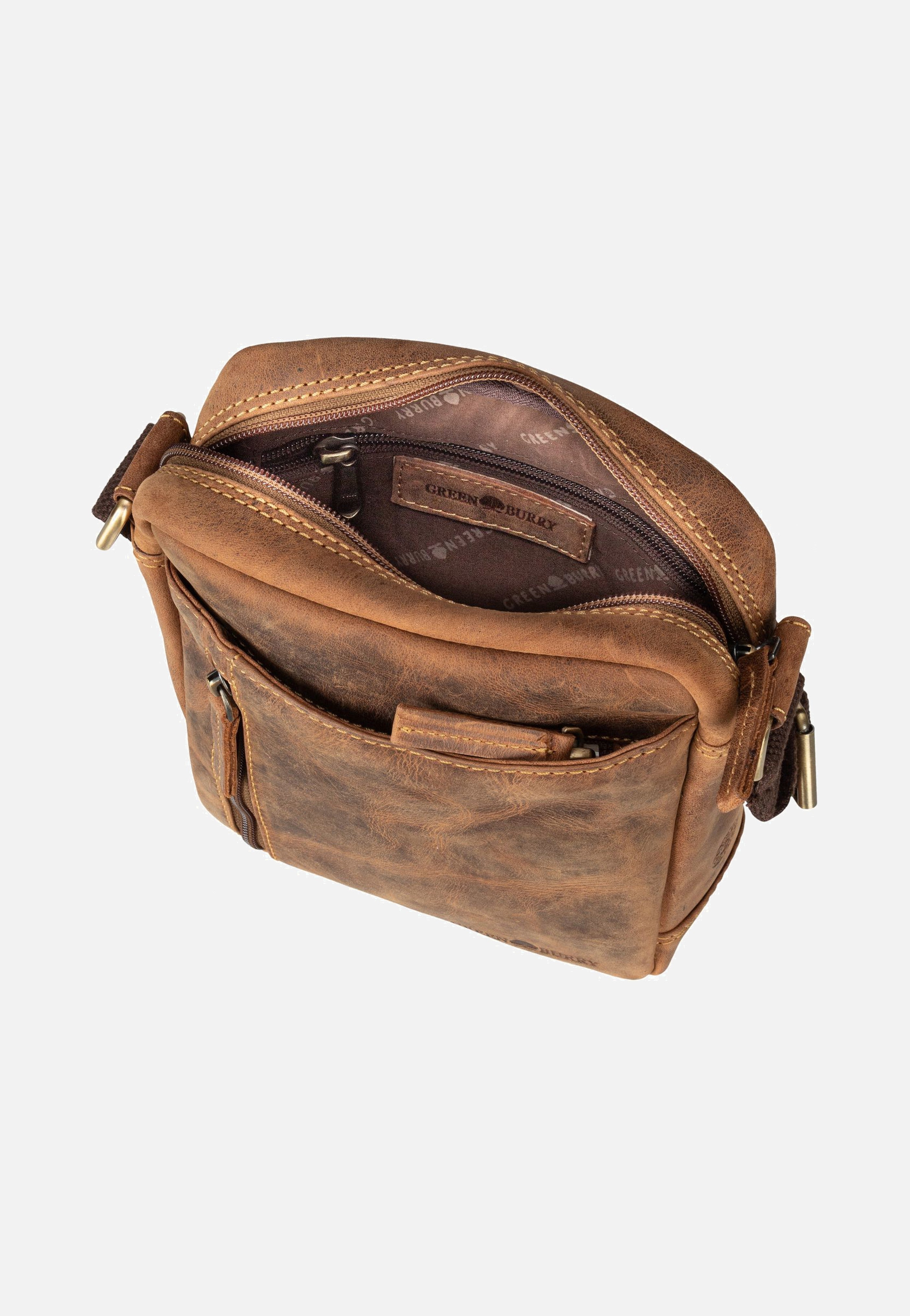 Greenburry - Vintage 1556 Sattelbraun - Crossbody Bag | Men-Image