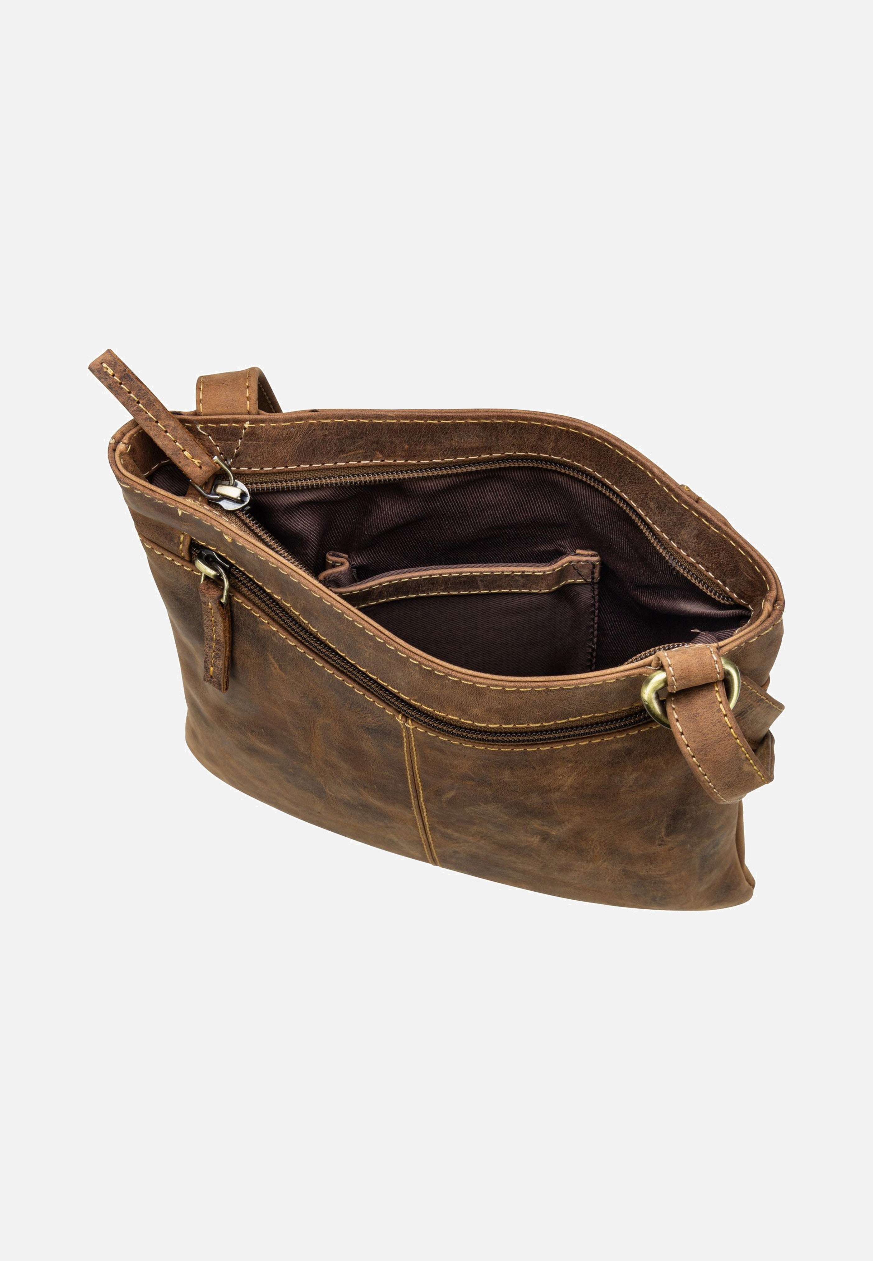 Greenburry - Vintage 1565 Sattelbraun - Pouch Bag | Men-Image