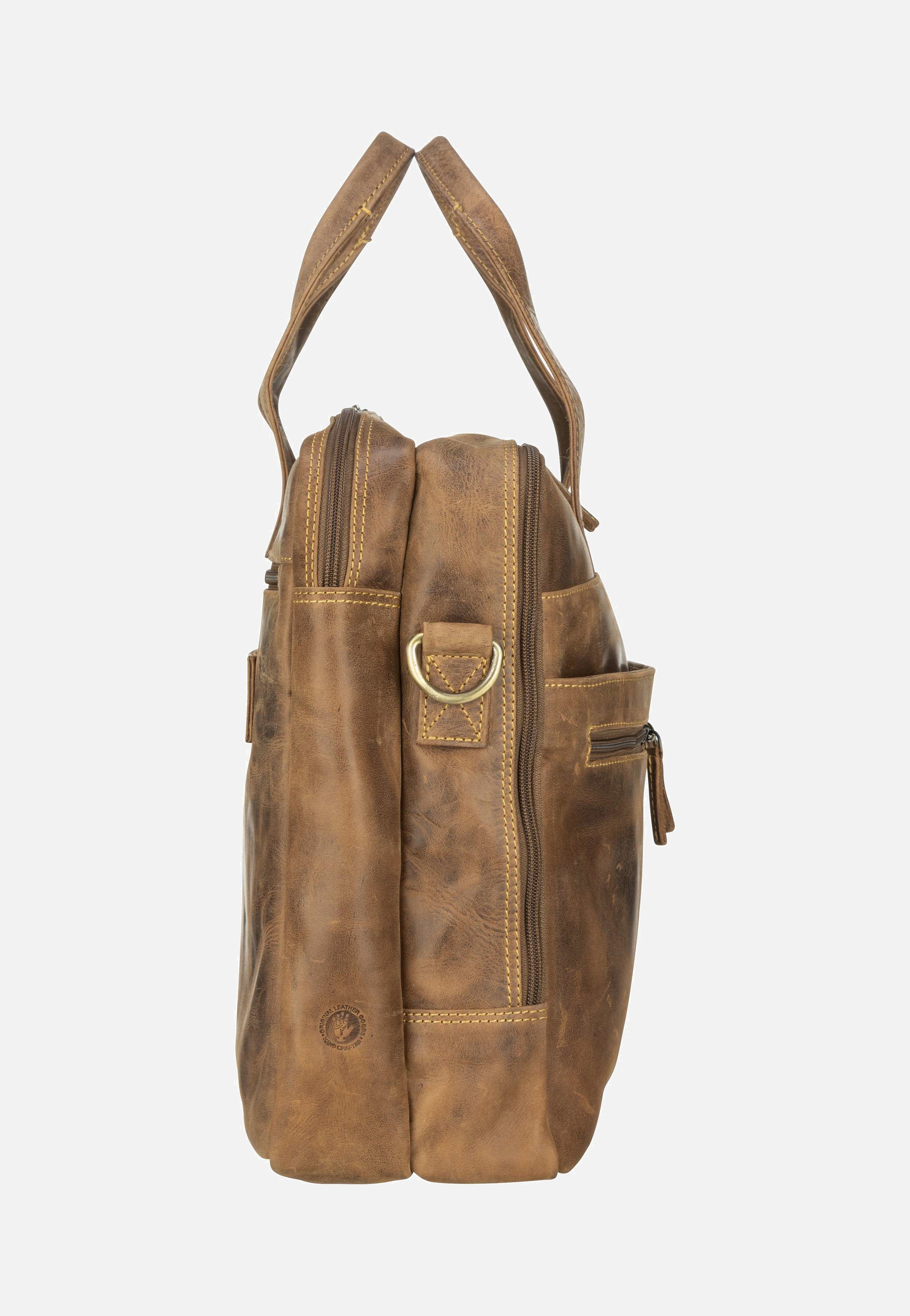 Greenburry - Vintage 1572 Teak-Brown - Briefcase | Men-Image