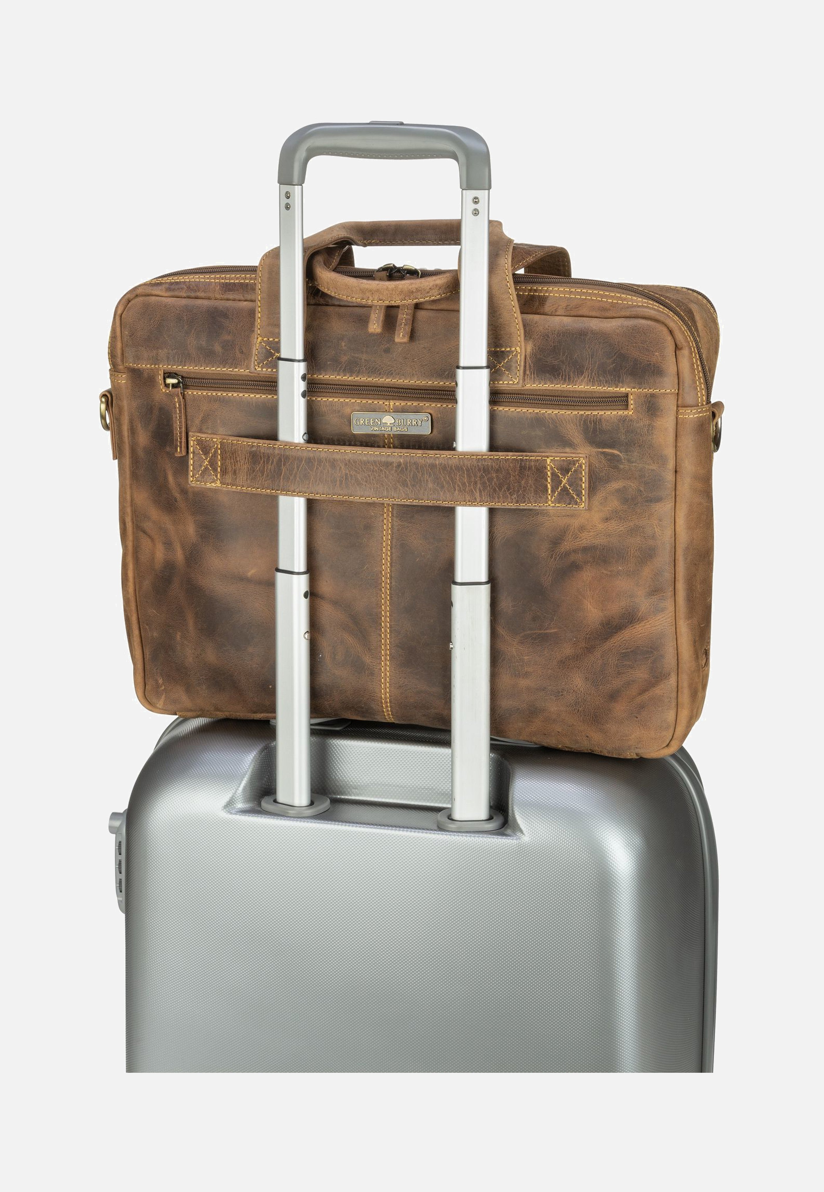 Greenburry - Vintage 1572 Teak-Brown - Briefcase | Men-Image