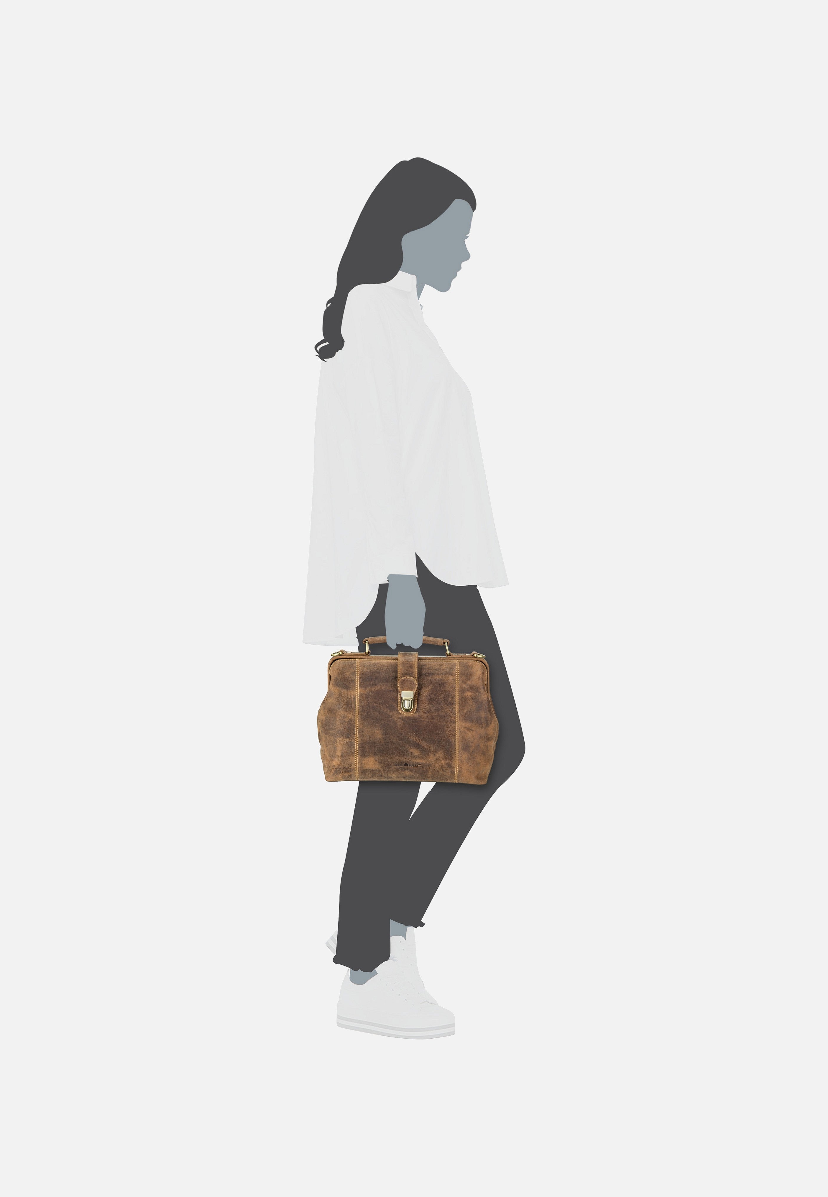 Greenburry - Vintage 1584 Brown - Bowling Bag | Women-Image