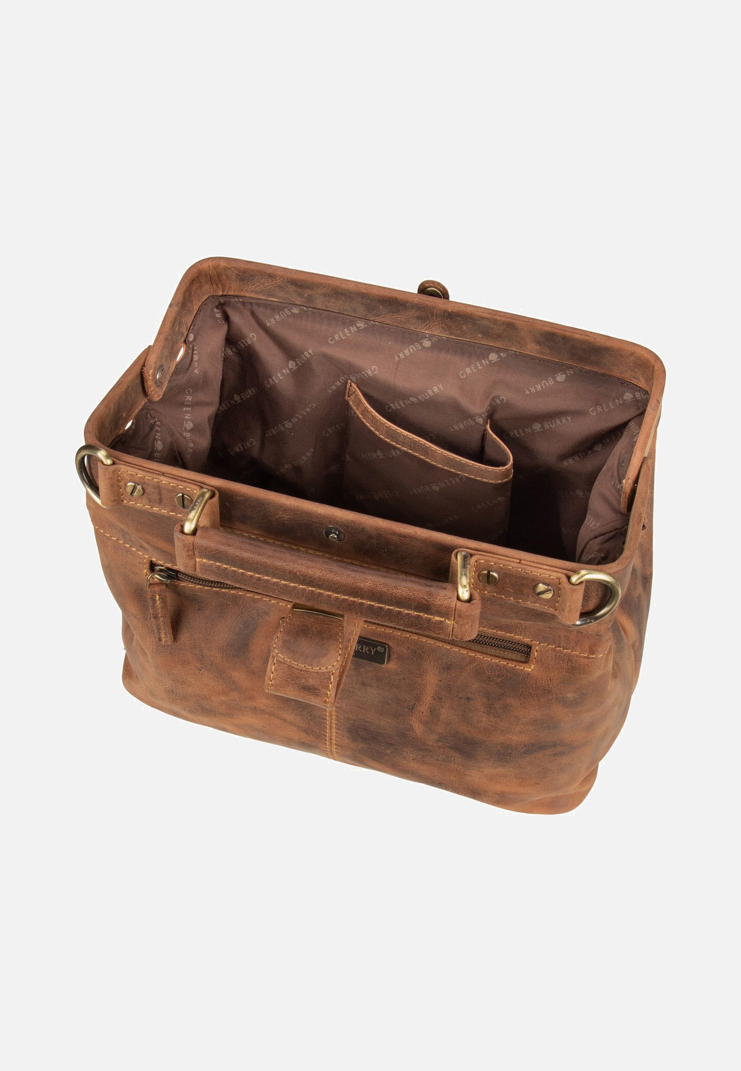 Greenburry - Vintage 1584M Sattelbraun - Bowling Bag | Women-Image