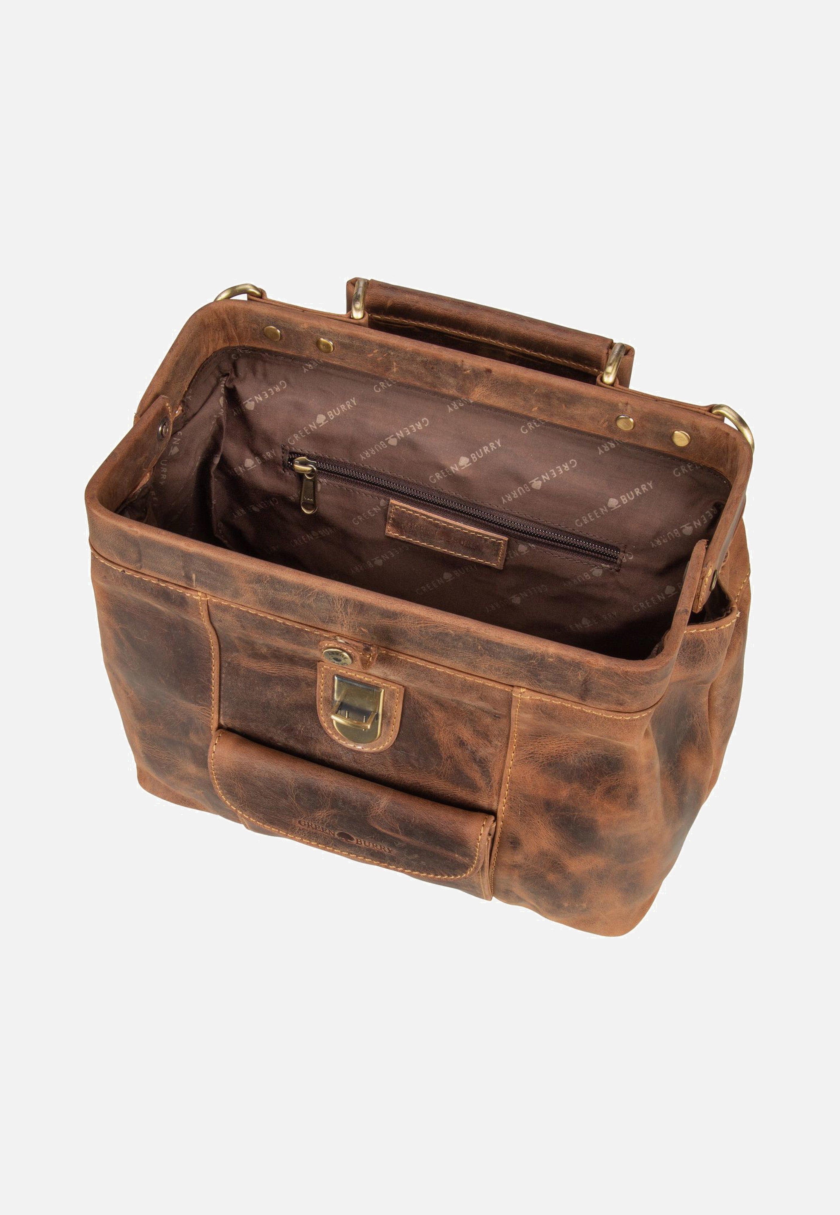 Greenburry - Vintage 1584M Sattelbraun - Bowling Bag | Women-Image