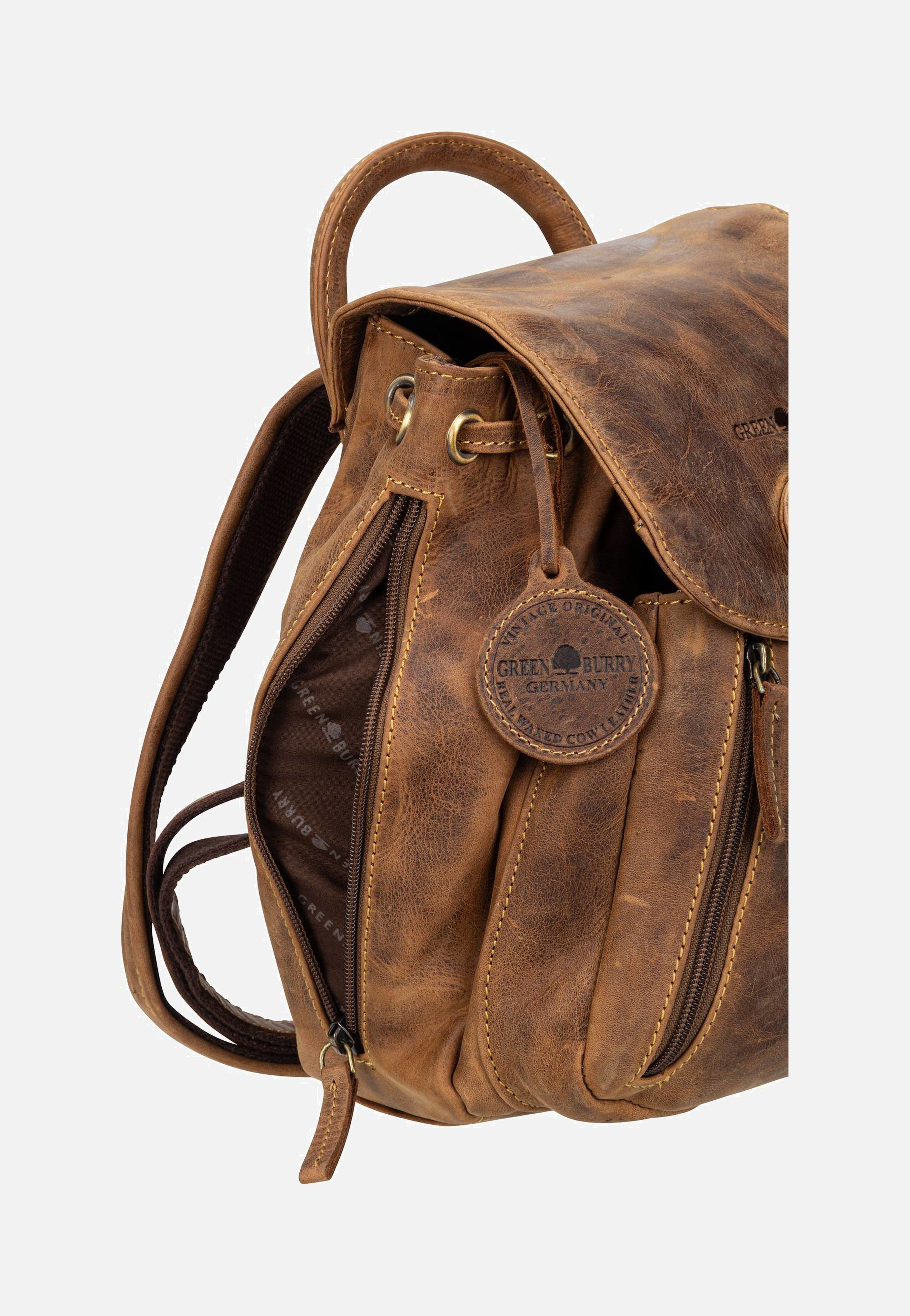 Greenburry - Vintage 1605 Daypack Sattelbraun - Backpack | Women-Image