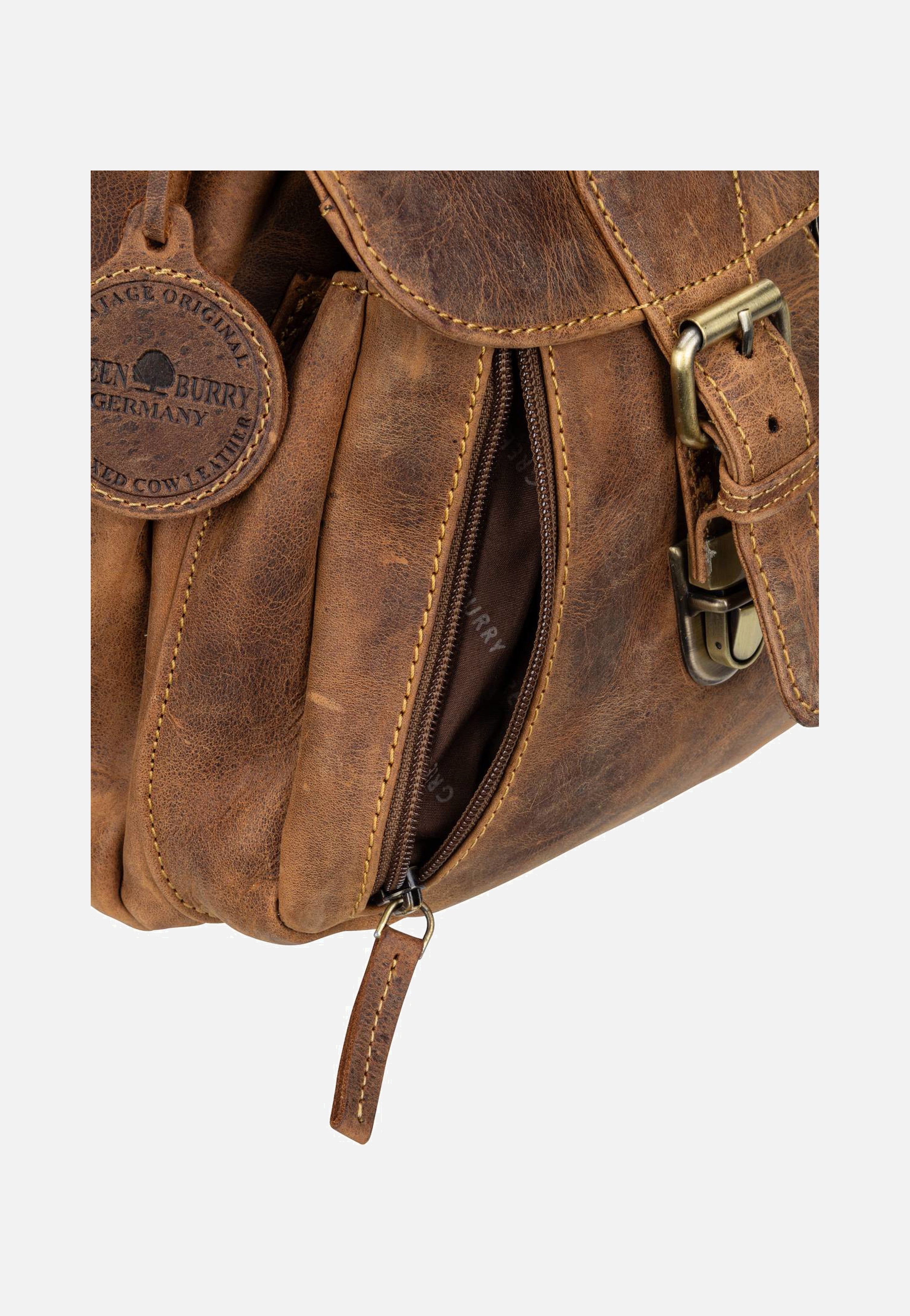 Greenburry - Vintage 1605 Daypack Sattelbraun - Backpack | Women-Image