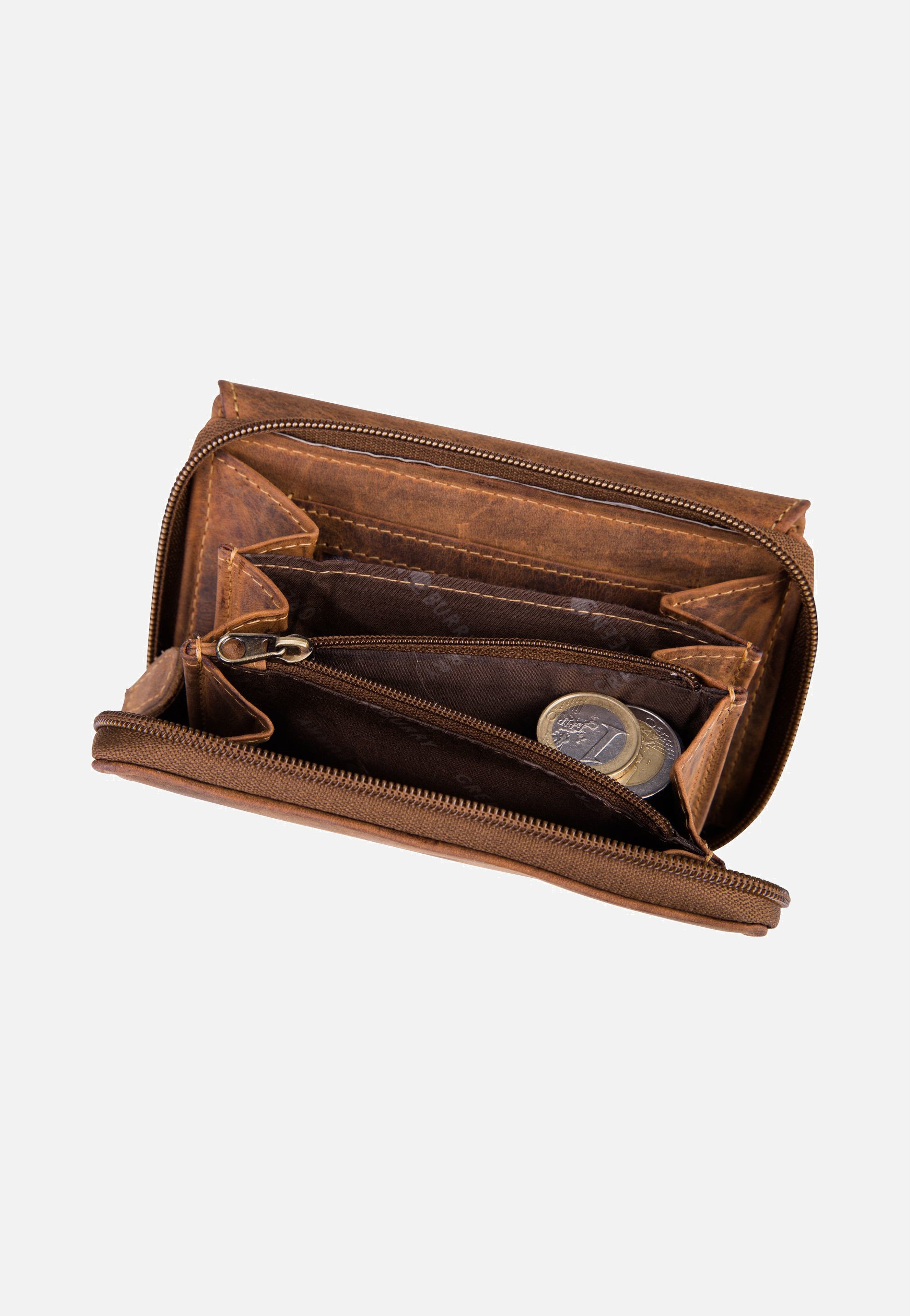 Greenburry - Vintage 1607 RV RFID Brown - Wallet | Women-Image