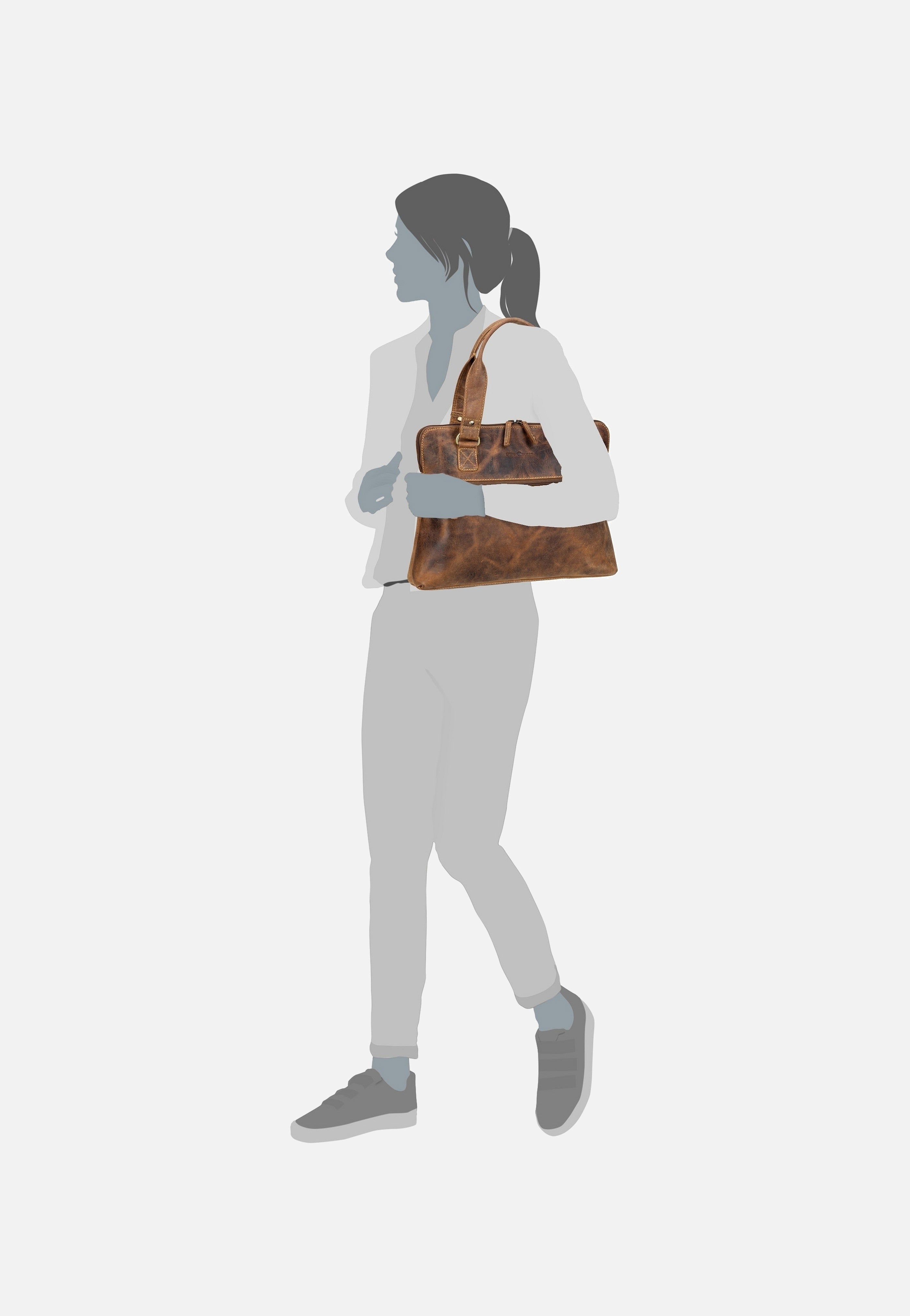 Greenburry - Vintage 1629 S Sattelbraun - Shopper | Women-Image