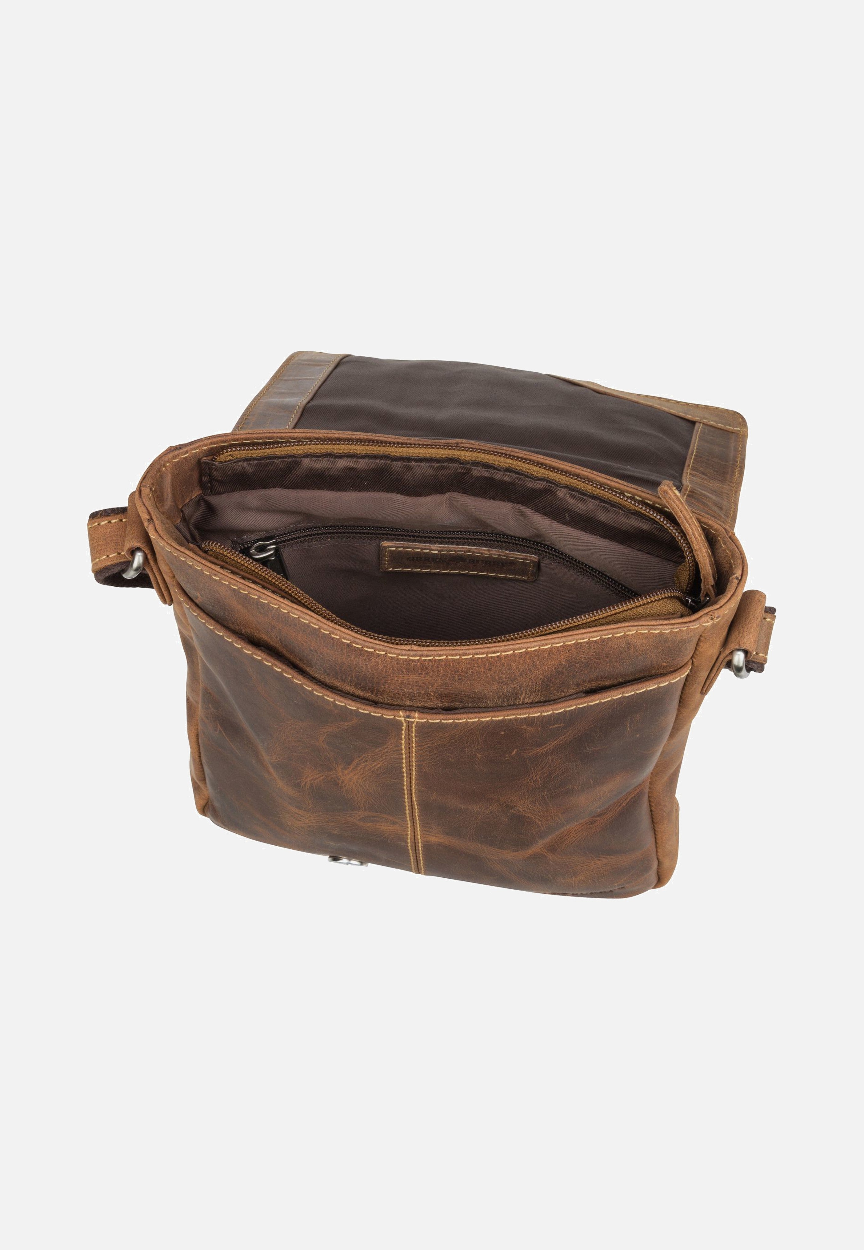 Greenburry - Vintage 1650/5 Sattelbraun - Crossbody Bag | Men-Image